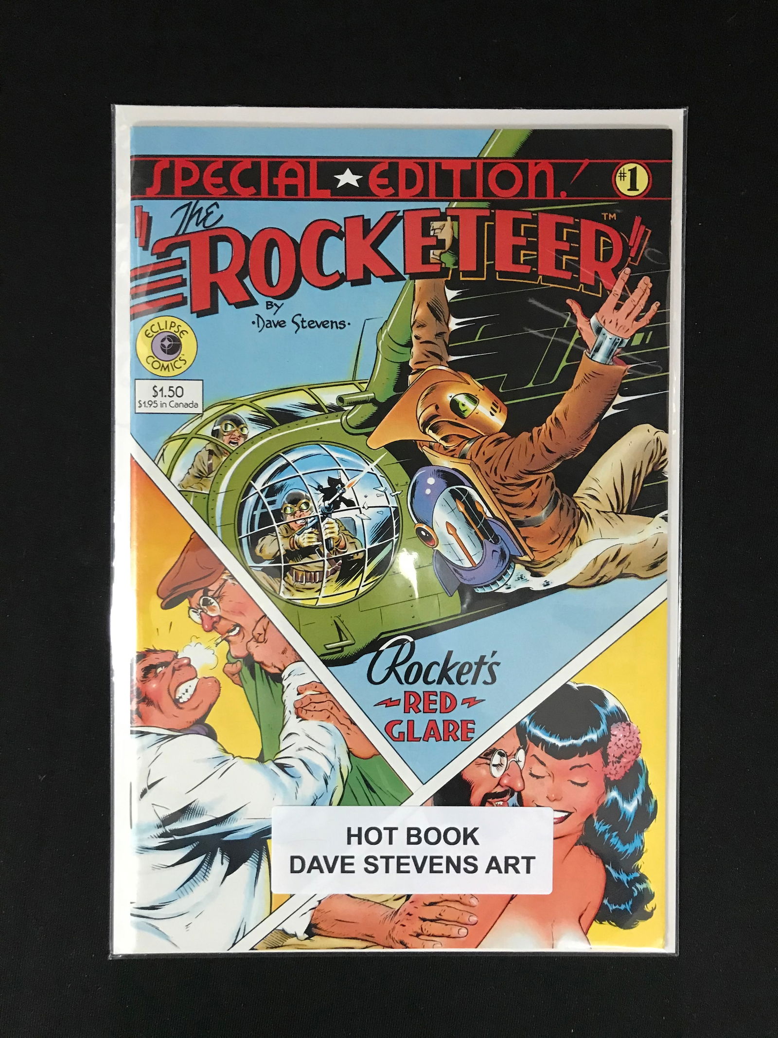 ECLIPSE COMICS NO.1 THE ROCKETEER SPECIAL EDITION (1 of 1)