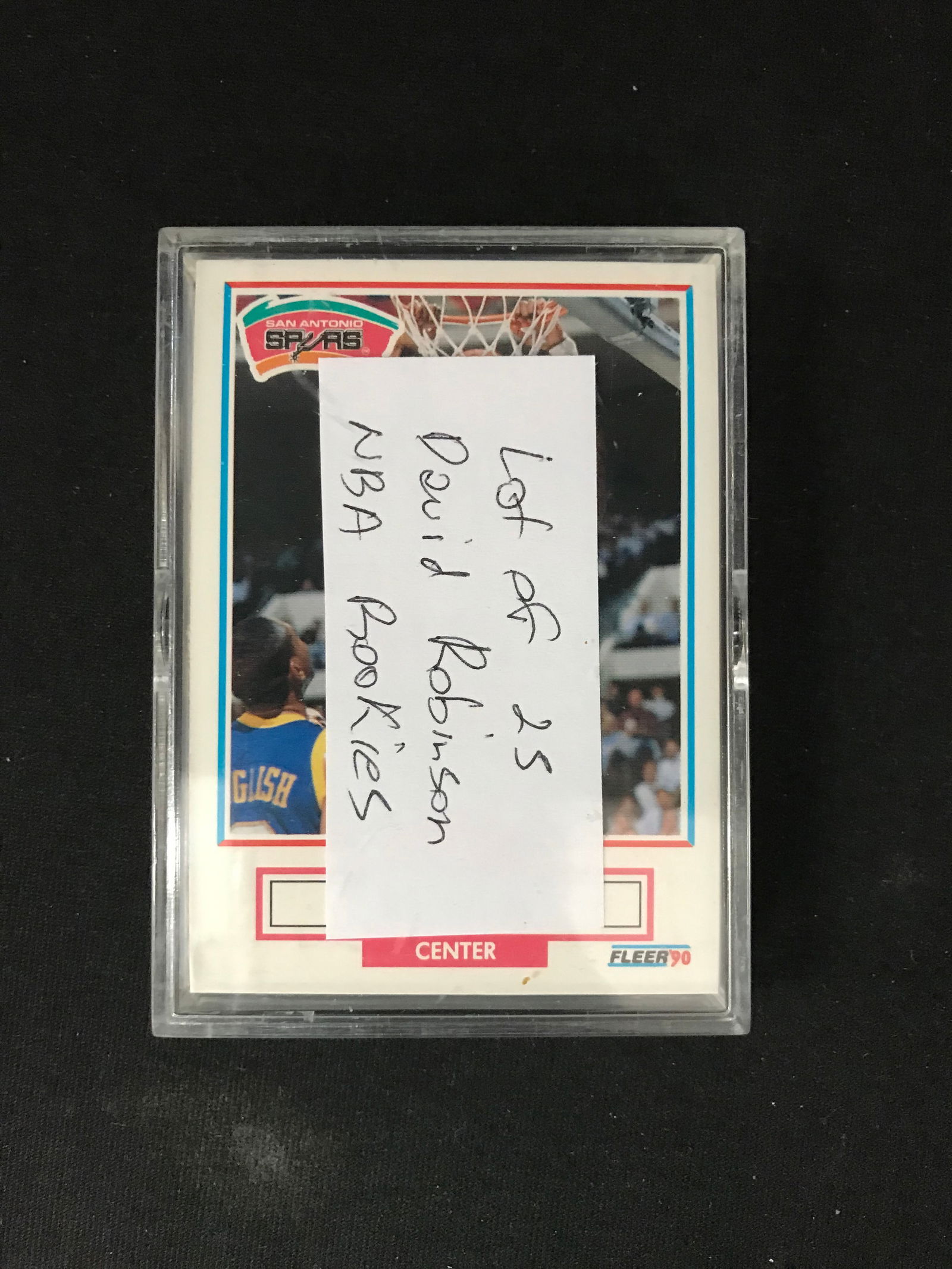 LOT OF 25 DAVID ROBINSON NBA ROOKIES CARDS (1 of 1)