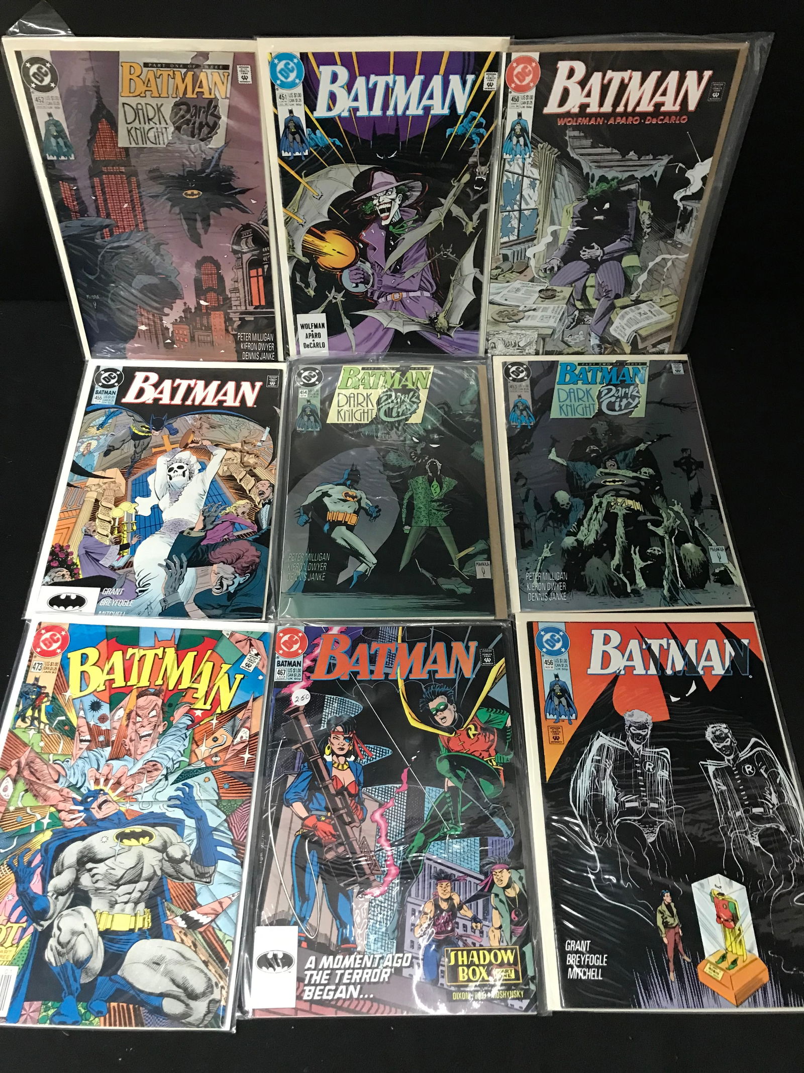 LOT OF 9 BATMAN COMICS (DC COMICS) (1 of 1)