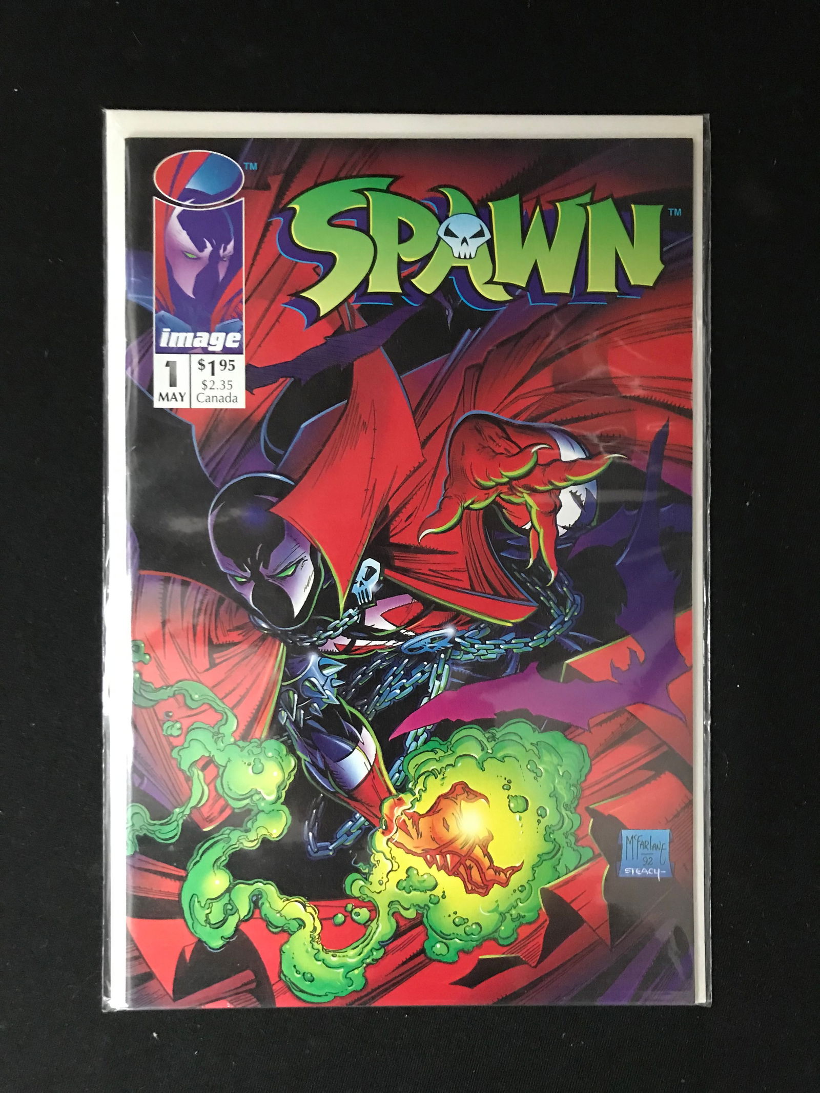 IMAGE COMICS NO.1 SPAWN (1 of 1)