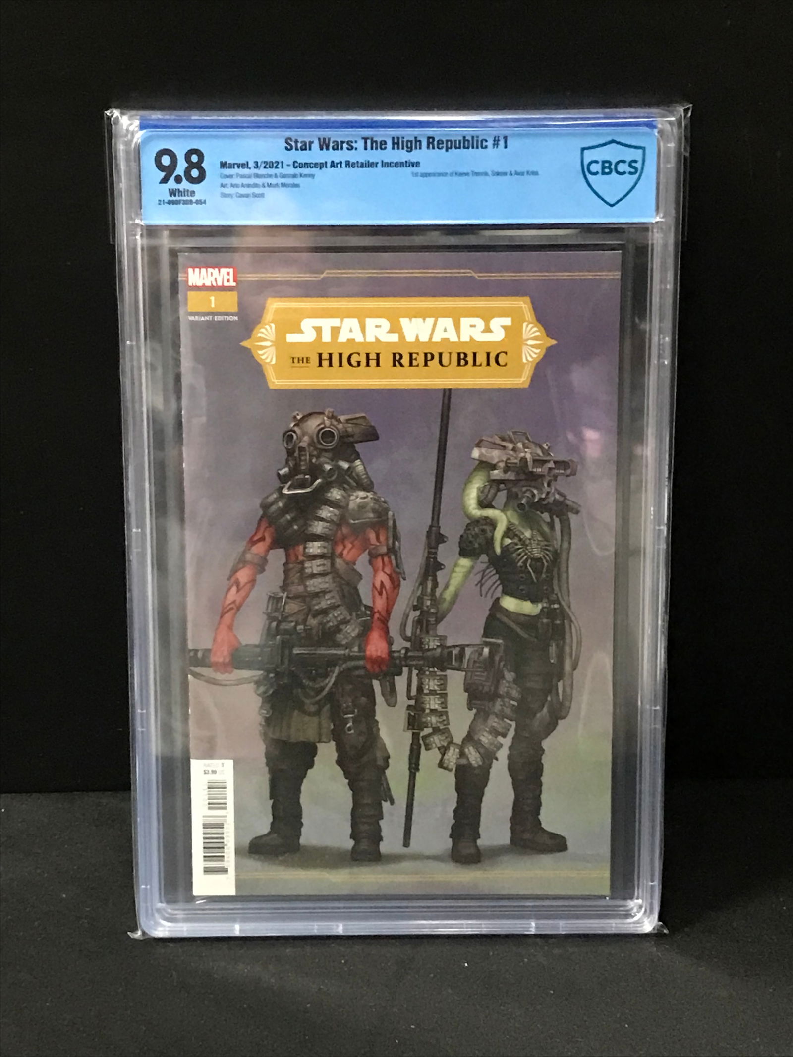 MARVEL COMICS STAR WARS THE HIGH REPUBLIC NO.1 (CBCS 9.8) (1 of 1)