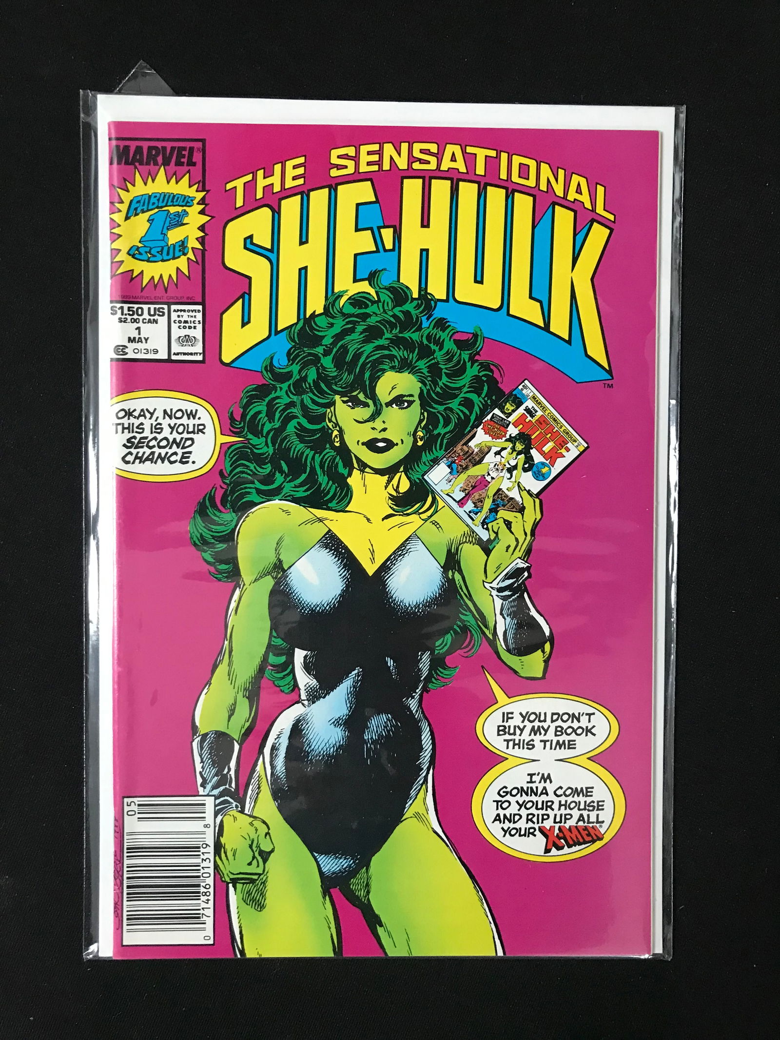 MARVEL COMICS THE SENSATIONAL SHE HULK NO.1 (1 of 1)