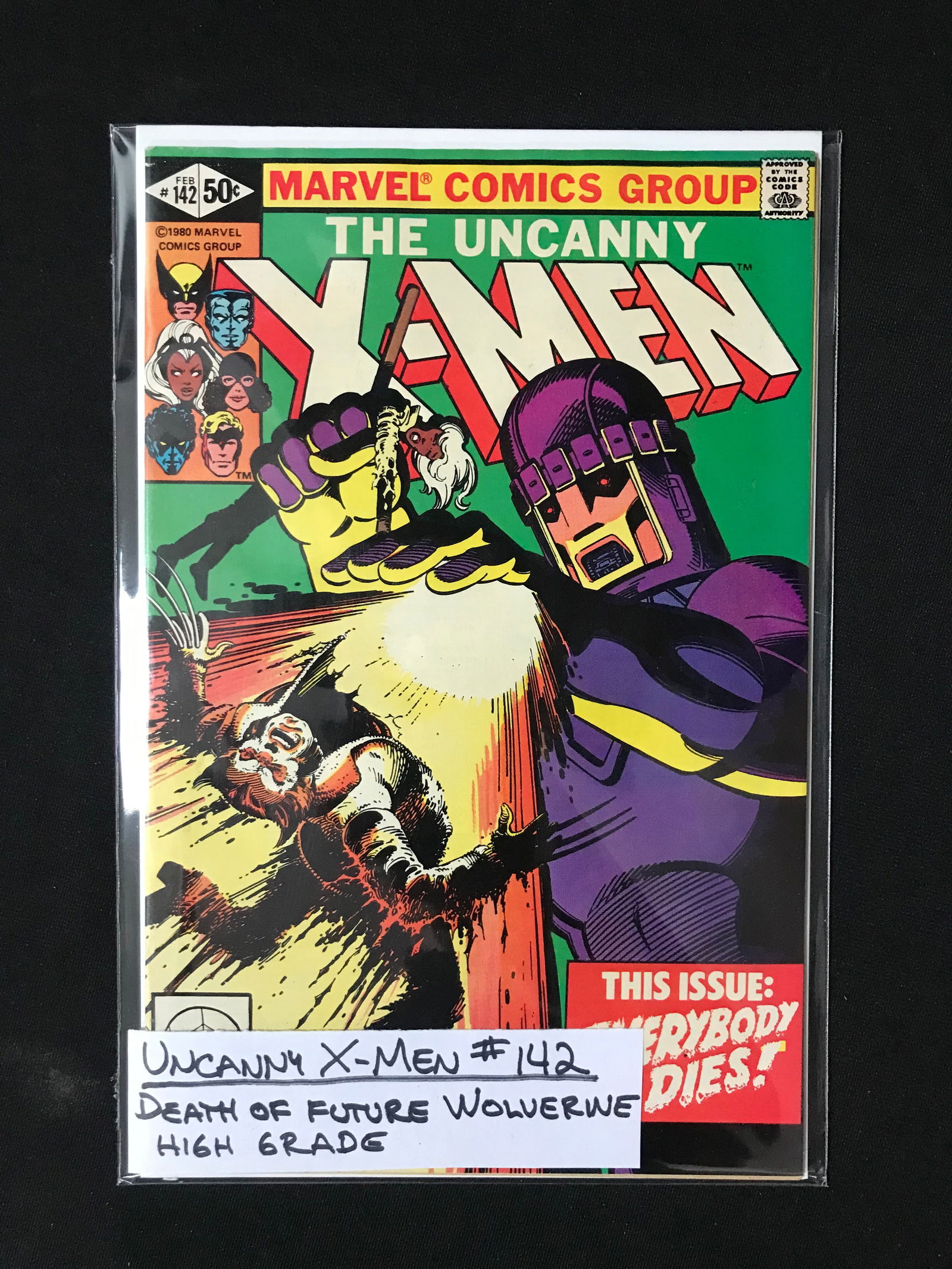 MARVEL COMICS THE UNCANNY X-MEN NO.142 (1 of 1)