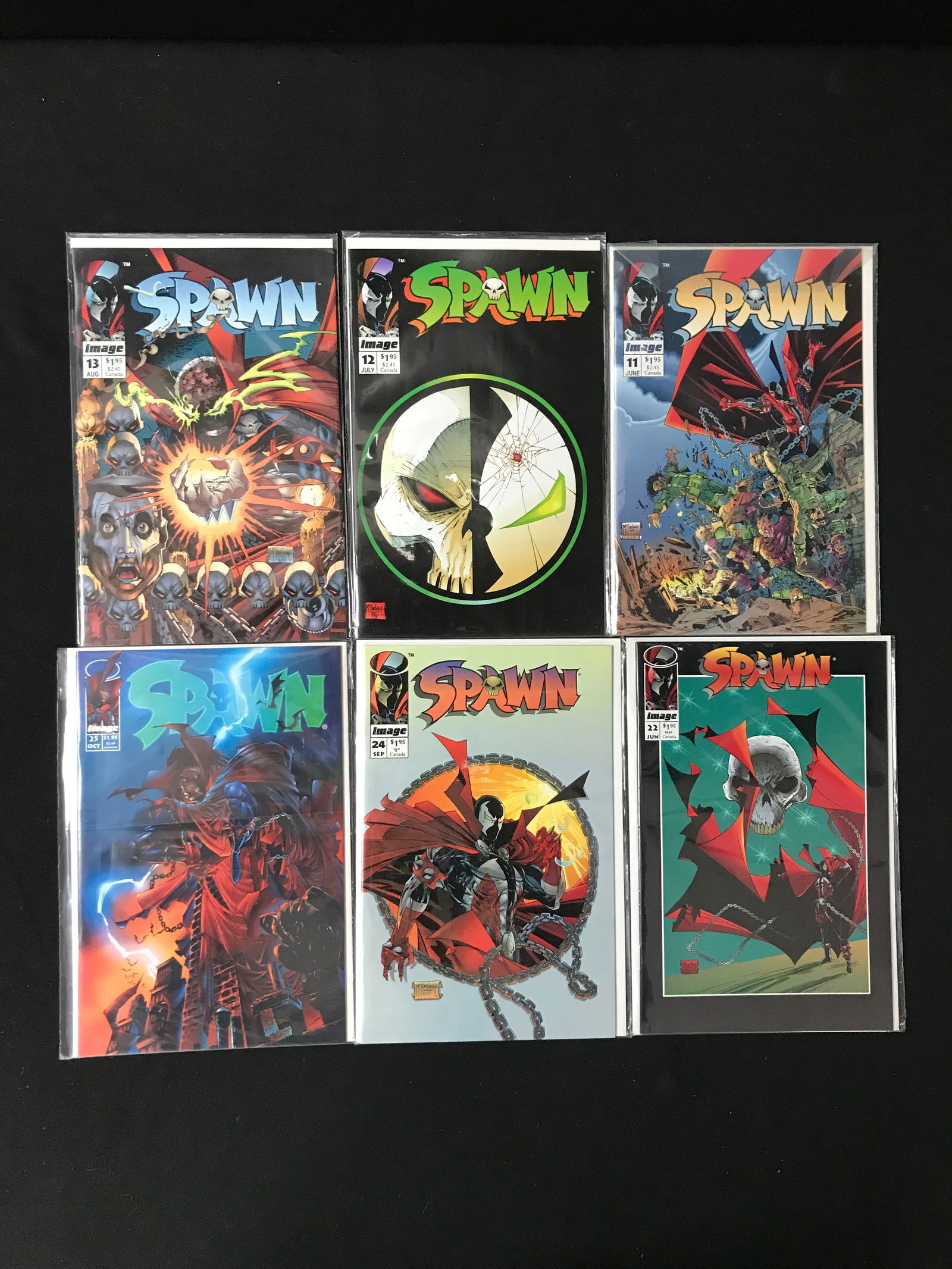 LOT OF 6 SPAWN COMICS (IMAGE COMICS) (1 of 1)