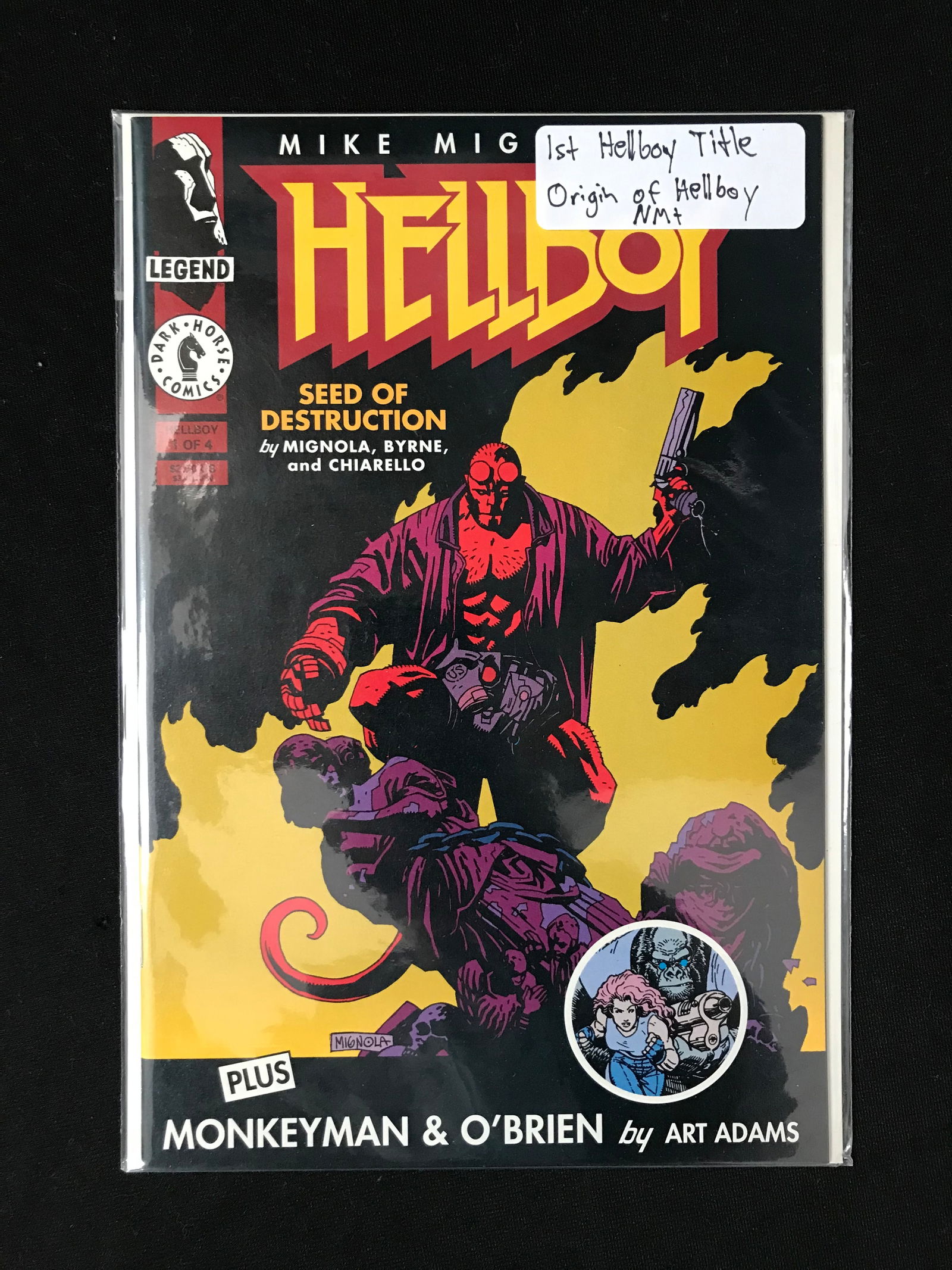 HELLBOY - SEED OF DESTRUCTION #1 OF 4 HELLBOY ORIGIN (DARK HORSE COMICS) (1 of 1)