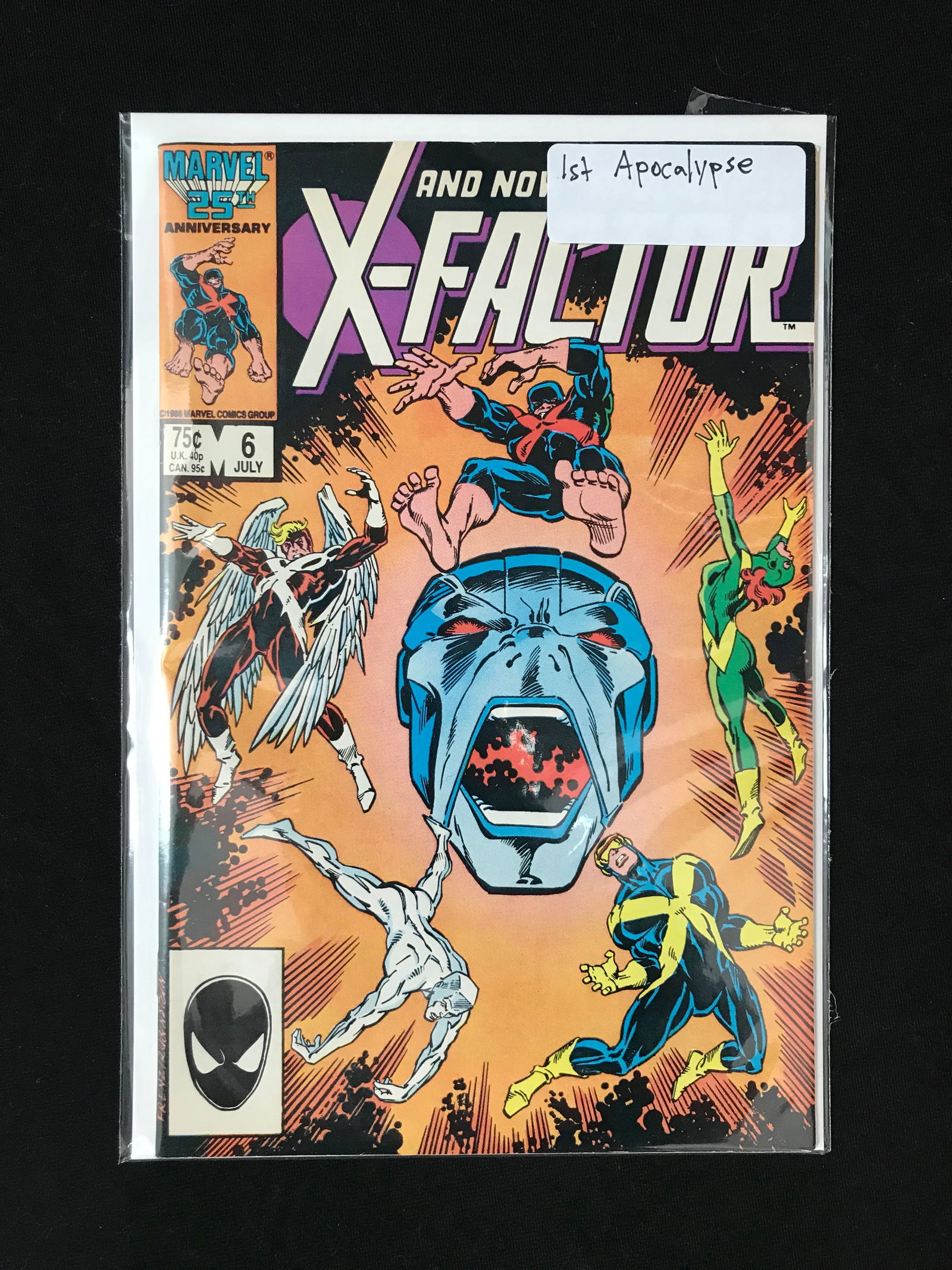 X FACTOR #6 FIRST APPEARANCE OF APOCOLYPSE (MARVEL COMICS): Prices are in Canadian dollars
