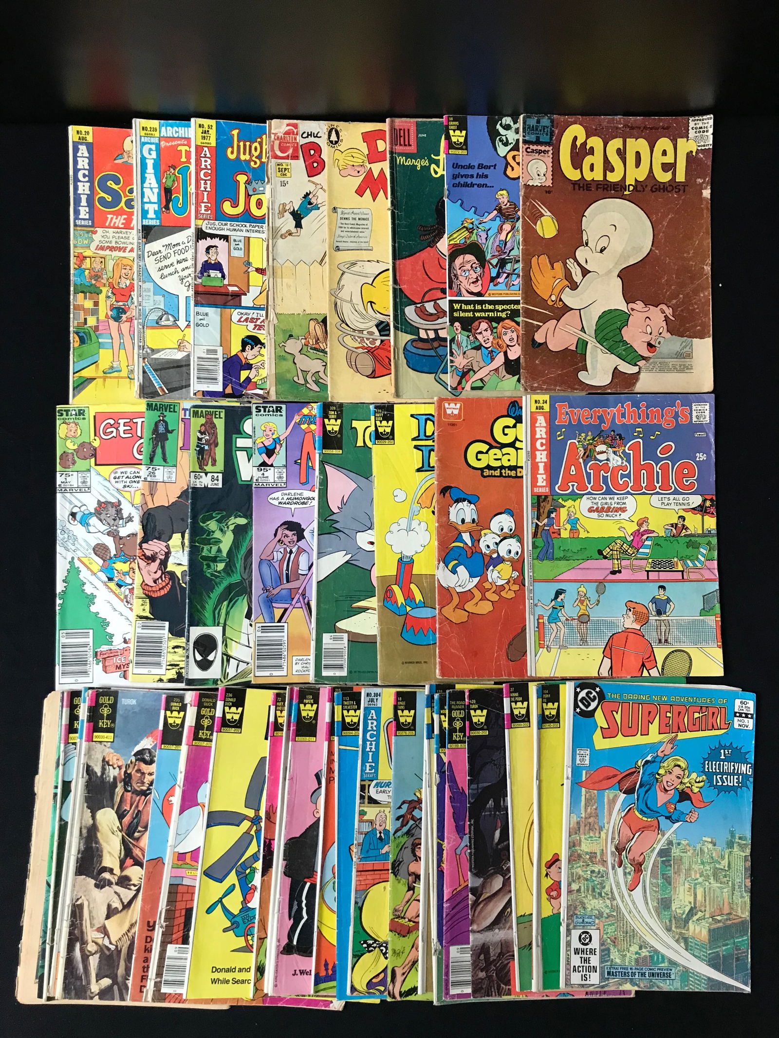 LARGE BRONZE AND SILVER AGE COMIC BOOK LOT (1 of 1)