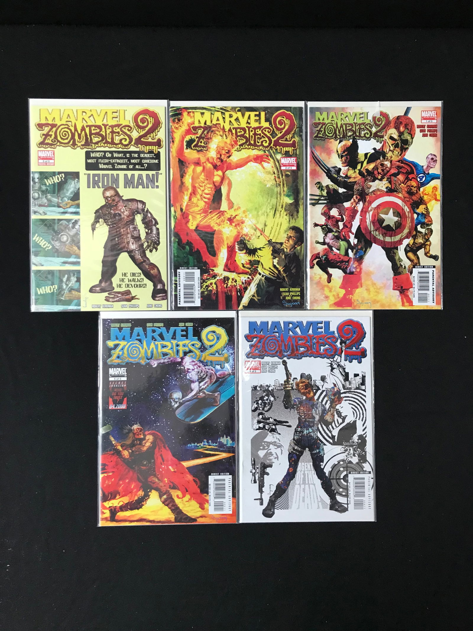 MARVEL ZOMBIES 2 SERIES ISSUES 1 - 5 (MARVEL COMICS) (1 of 1)