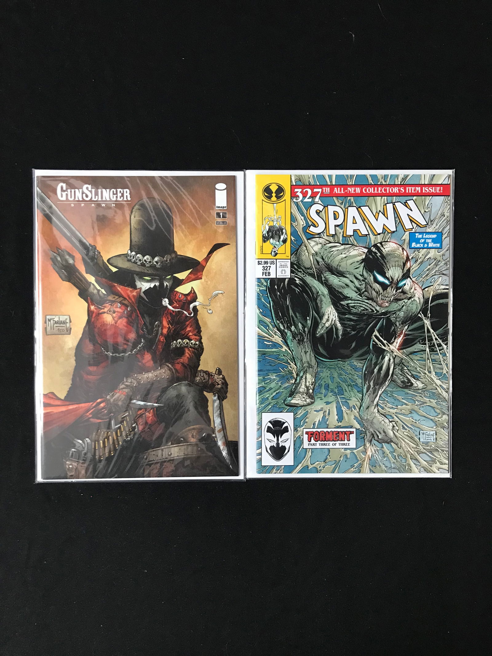 LOT OF 2 SPAWN COMICS (IMAGE COMICS) (1 of 1)