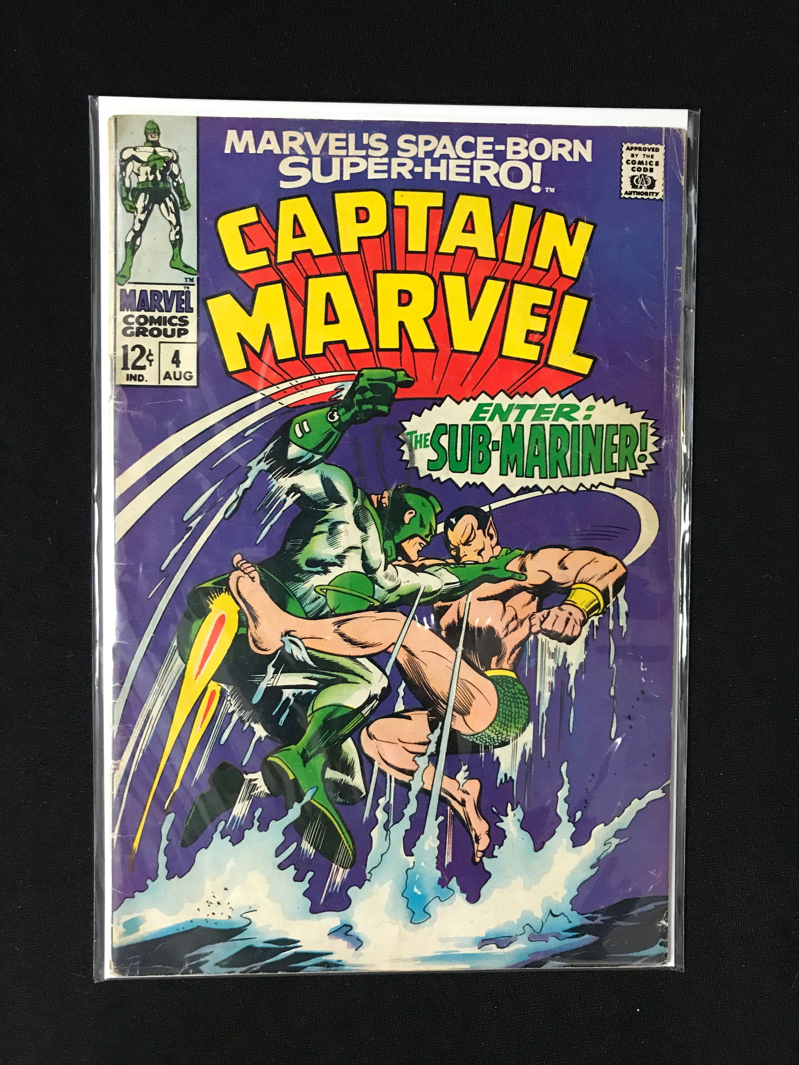 CAPTAIN MARVEL #4 (MARVEL COMICS) (1 of 1)