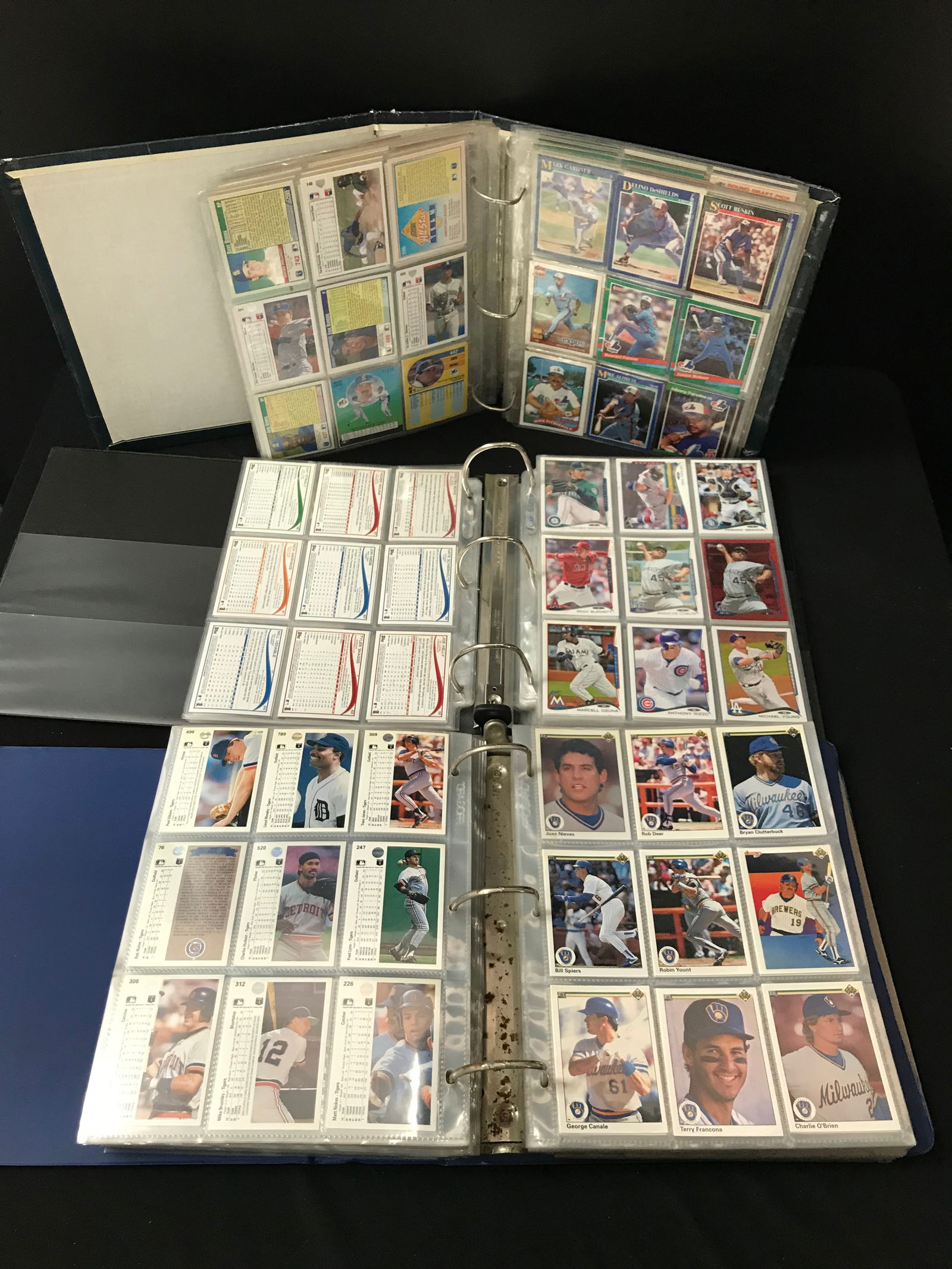 3 BINDERS OF BASEBALL CARDS (1 of 1)