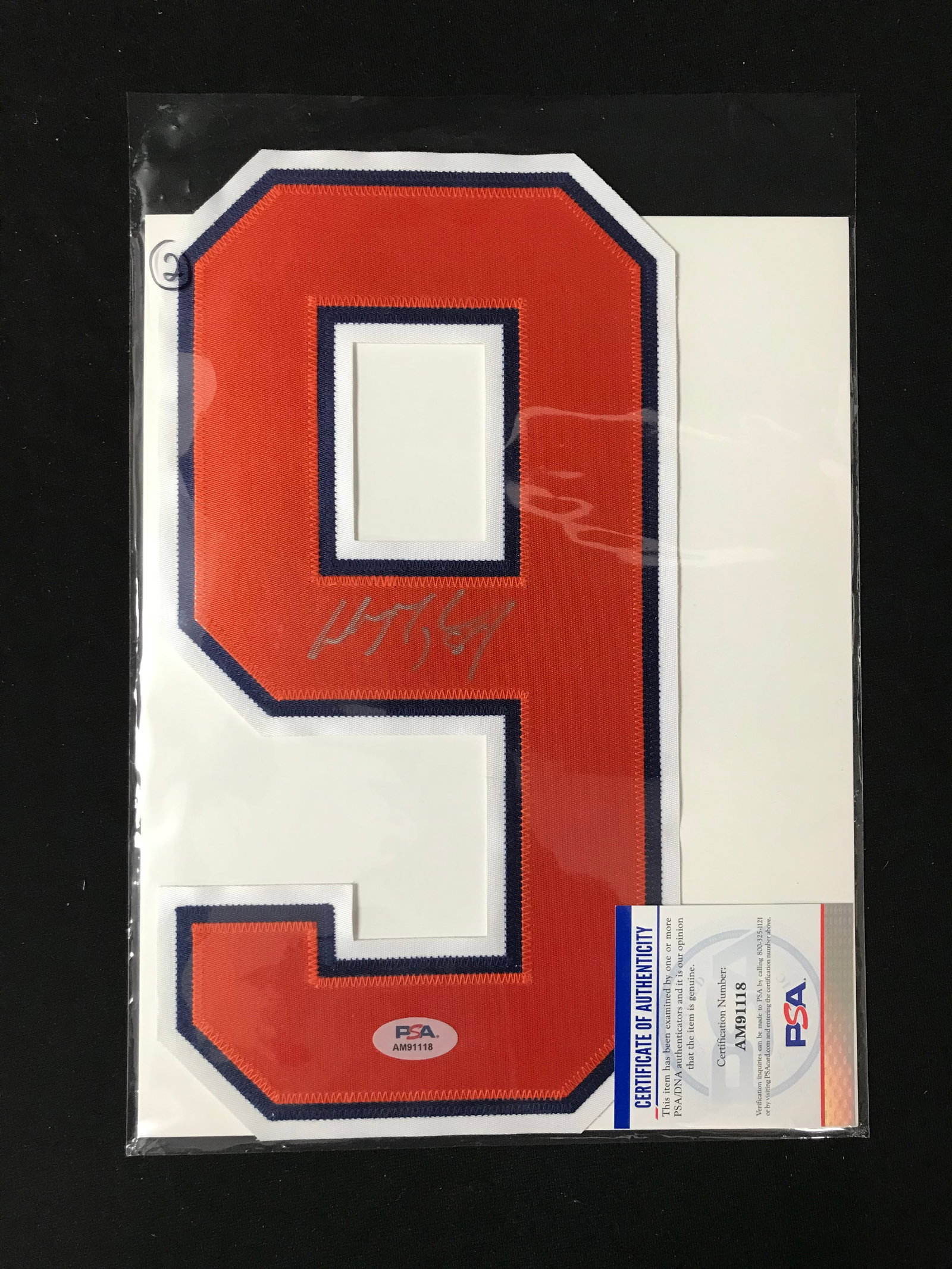 WAYNE GRETZKY SIGNED EDMONTON OILERS JERSEY NUMBER (PSA COA): Prices are in Canadian dollars