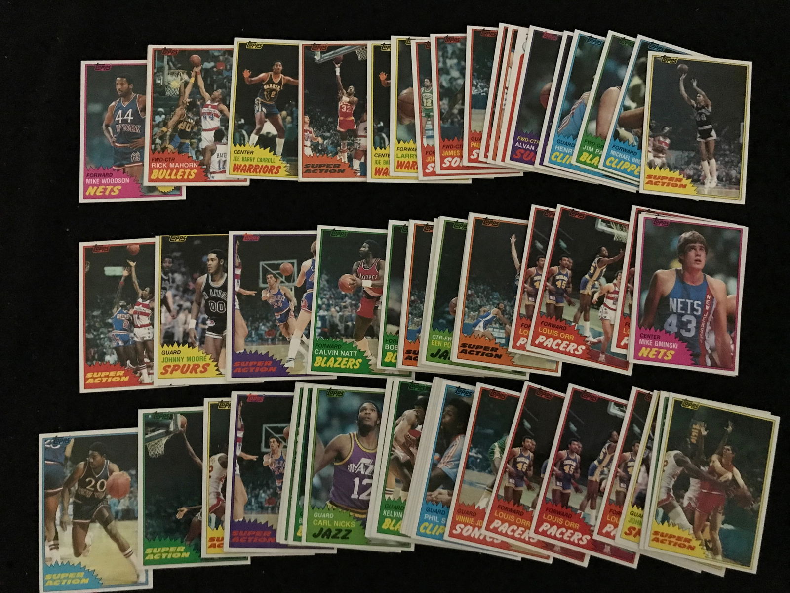 1980 TOPPS BASKETBALL CARD LOT (HIGH GRADE) (1 of 1)