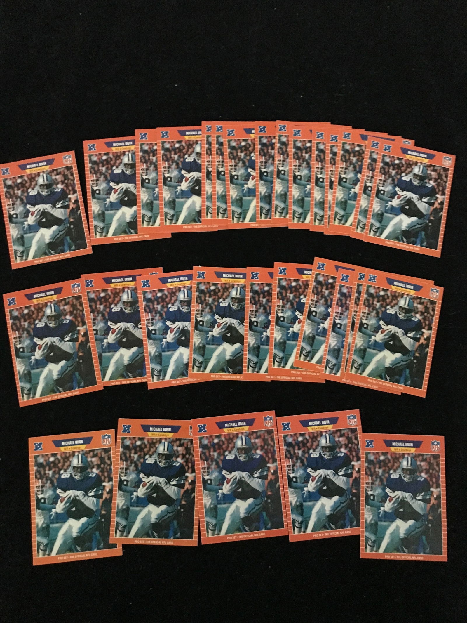 LOT OF 30 HIGH GRADE MICHAEL IRVIN ROOKIE CARDS (1 of 1)