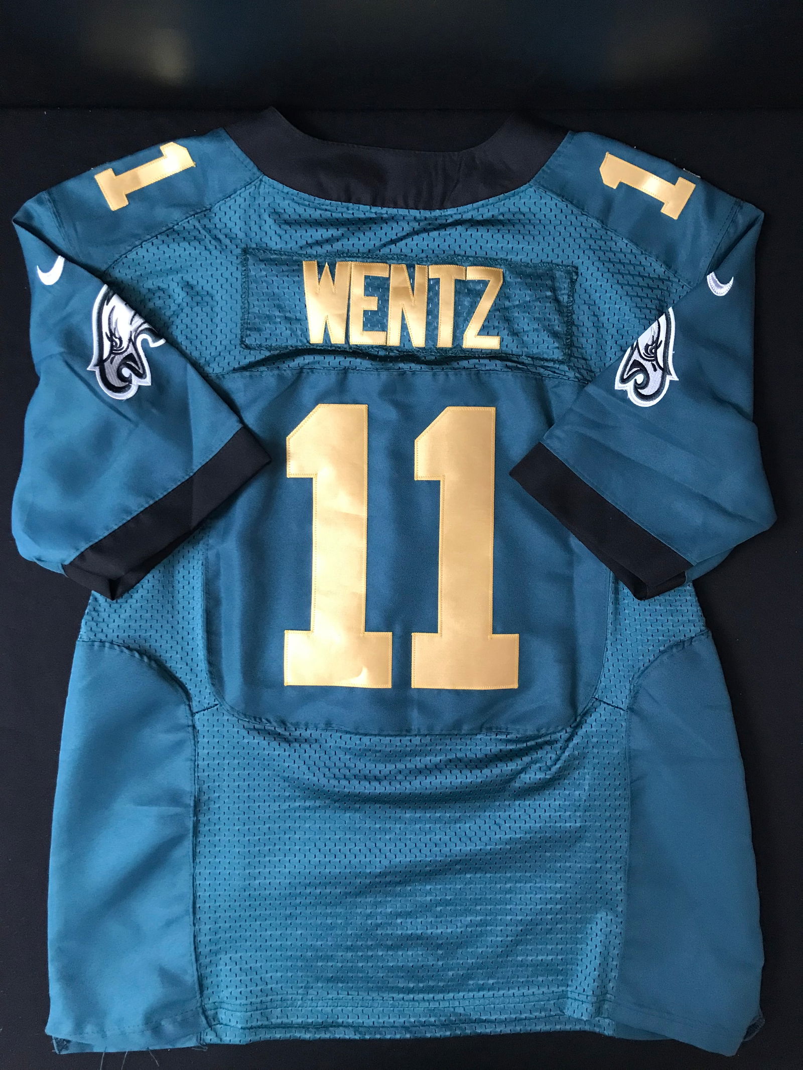 CARSON WENTZ  PHILADELPHIA EAGLES ON FIELD JERSEY (1 of 2)