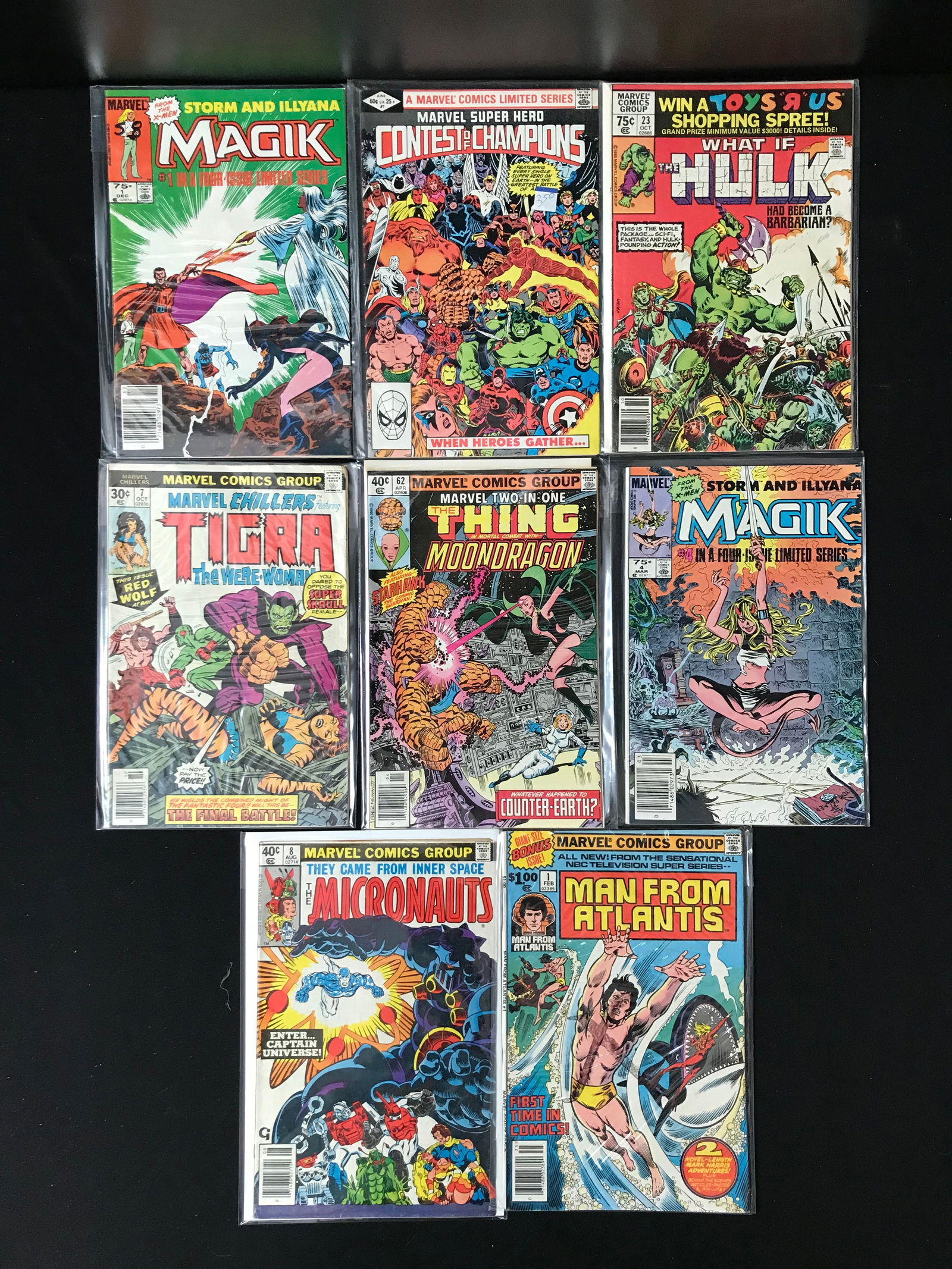 LOT OF 8 COMIC BOOKS VARIOUS TITLES (MARVEL COMICS) (1 of 1)