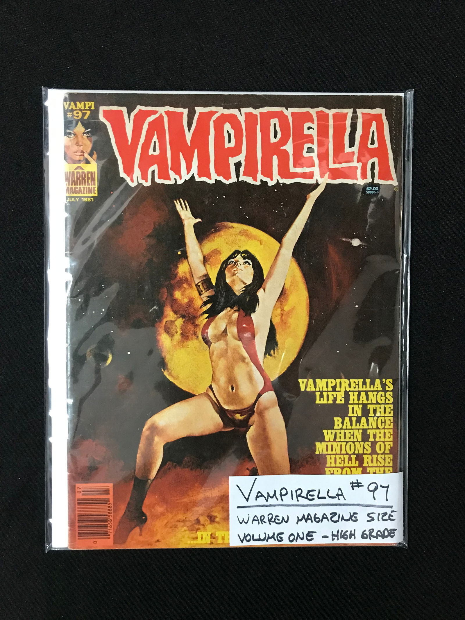 WARREN MAGAZINE VAMPIRELLA NO.97 (1 of 1)
