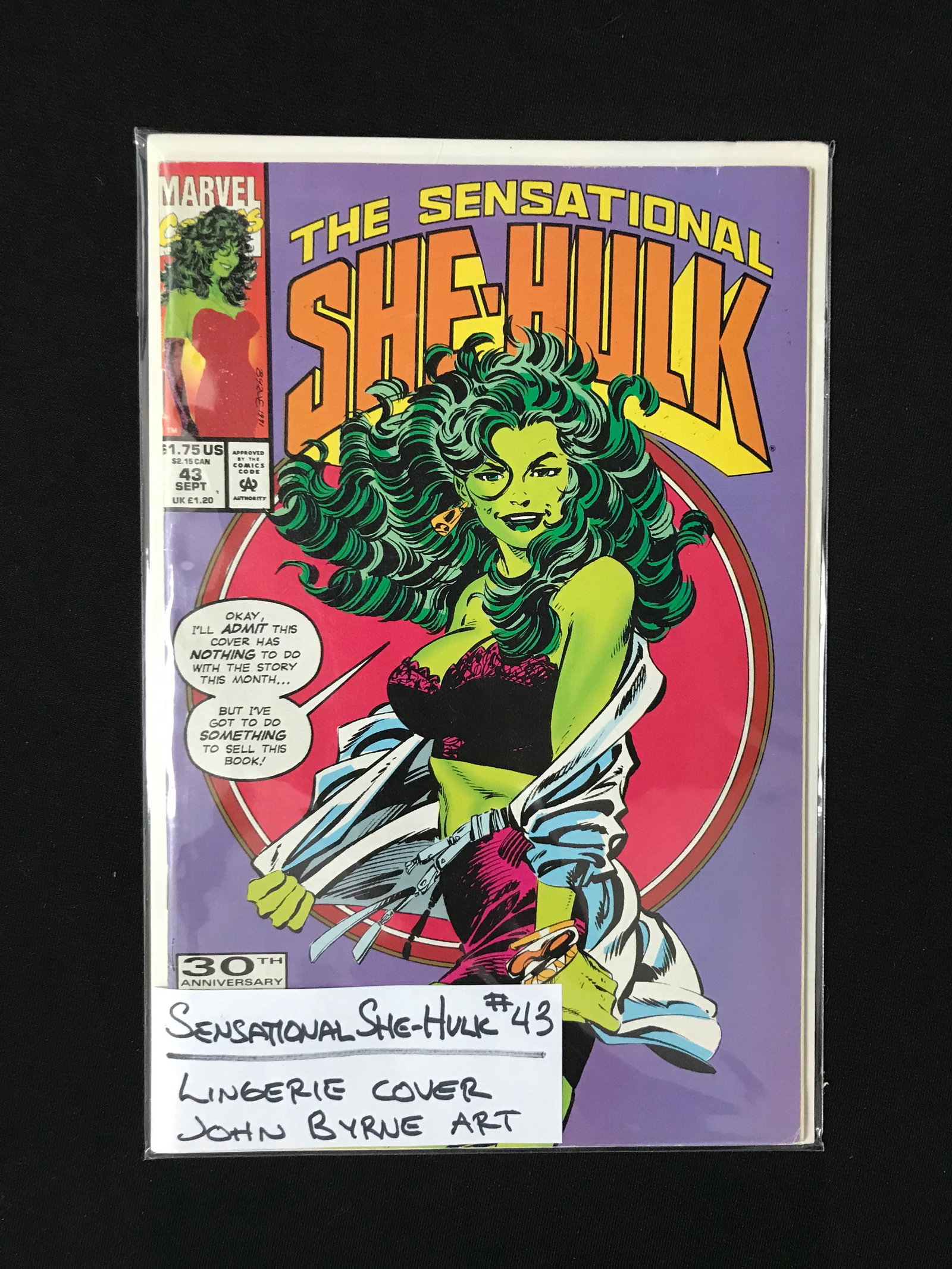 MARVEL COMICS THE SENSATIONAL SHE HULK NO.43: Prices are in Canadian dollars