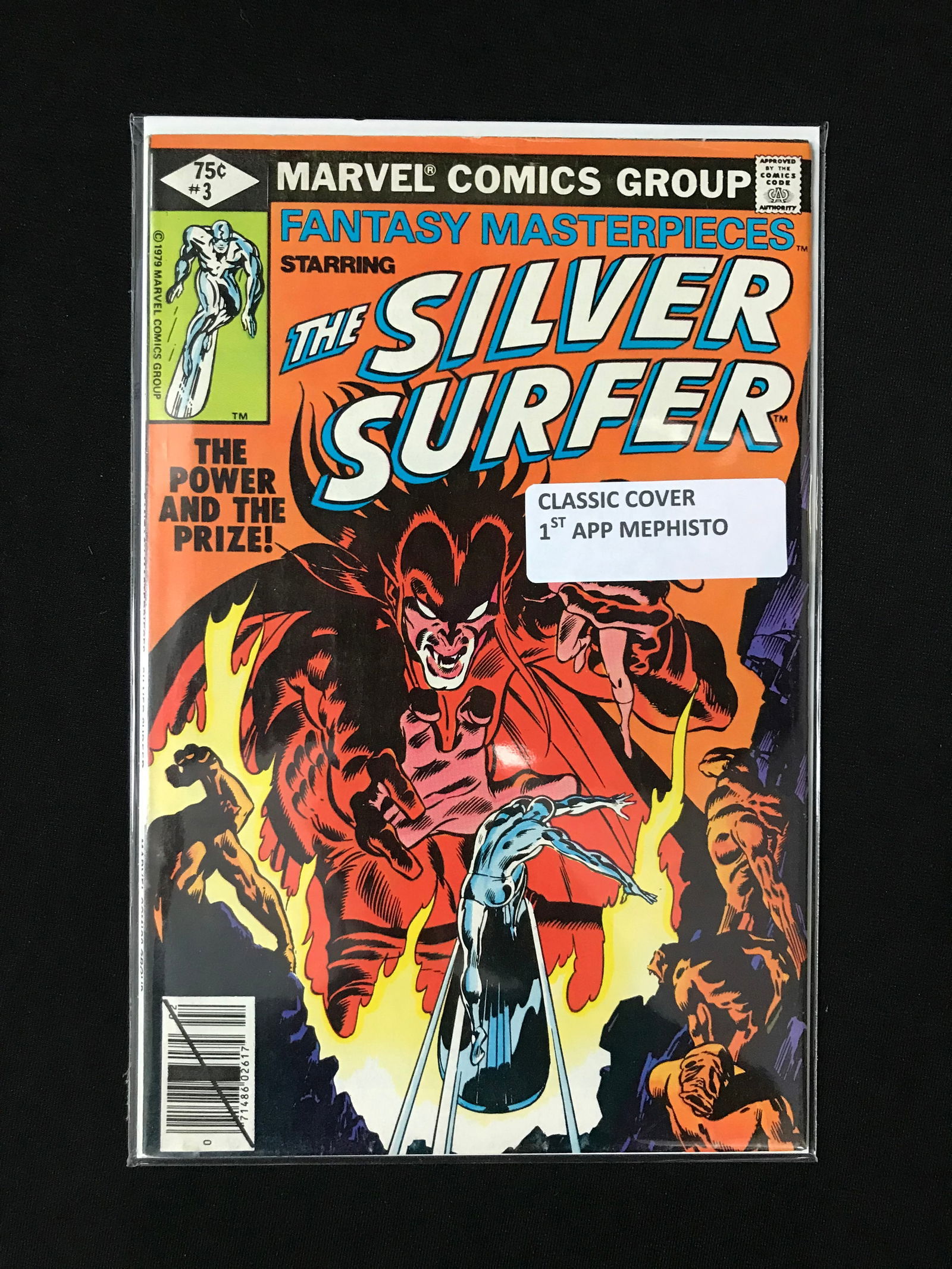MARVEL COMICS THE SILVER SURFER NO.3 (1ST APPEARANCE MEPHISTO) (1 of 1)
