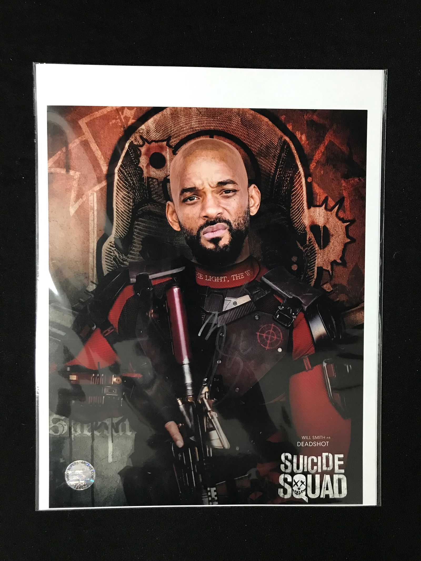 WILL SMITH SIGNED SUICIDE SQUAD 8 X 10 (SUPERSTAR CERT COA) (1 of 2)