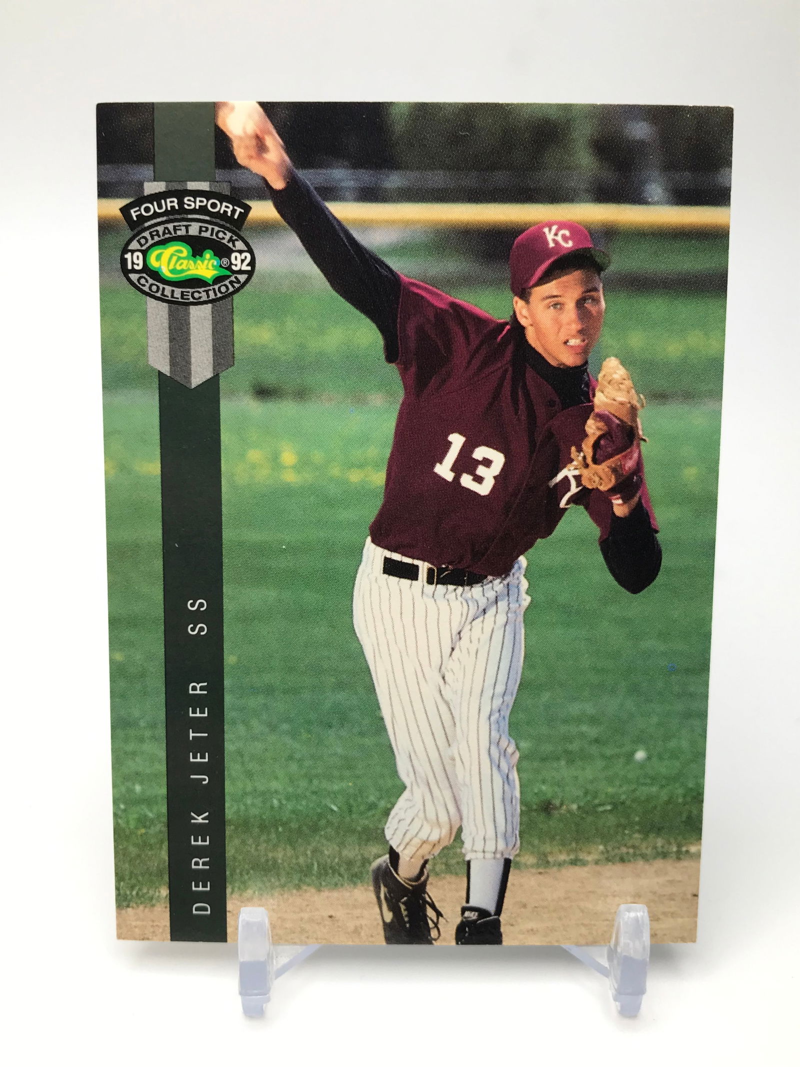 1992 CLASSIC FOUR SPORT DEREK JETER ROOKIE CARD: Prices are in Canadian Dollars
