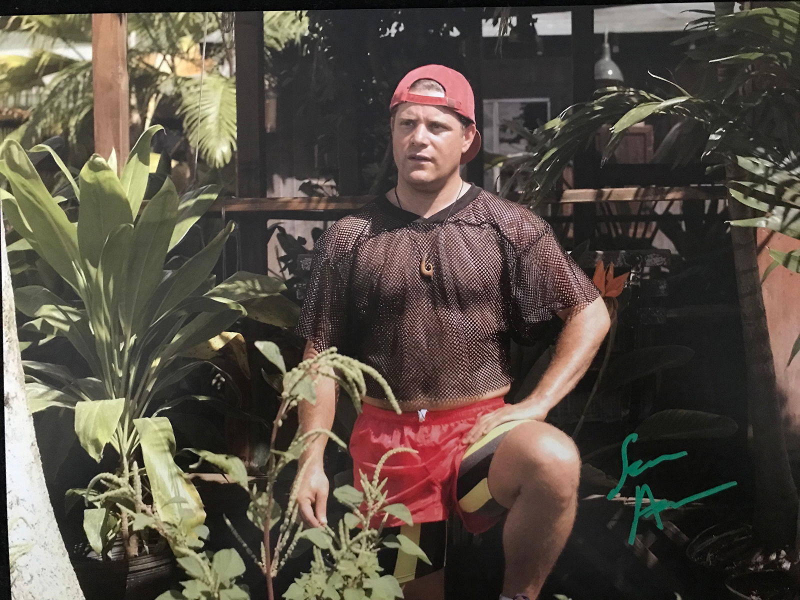 SEAN ASTIN SIGNED 50 FIRST DATES 8 X  10 (WWOC COA) (1 of 2)