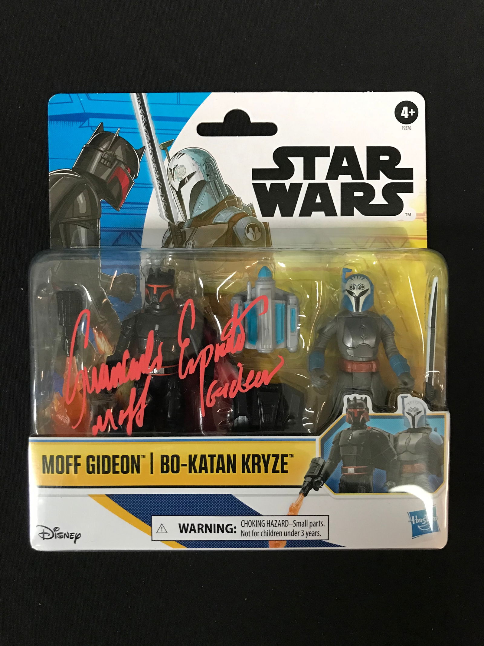 GIANCARLO ESPOSITO SIGNED DISNEY STAR WARS ACTION FIGURE INSCRIBED "MOFF GIDEON" WWOC COA (1 of 2)