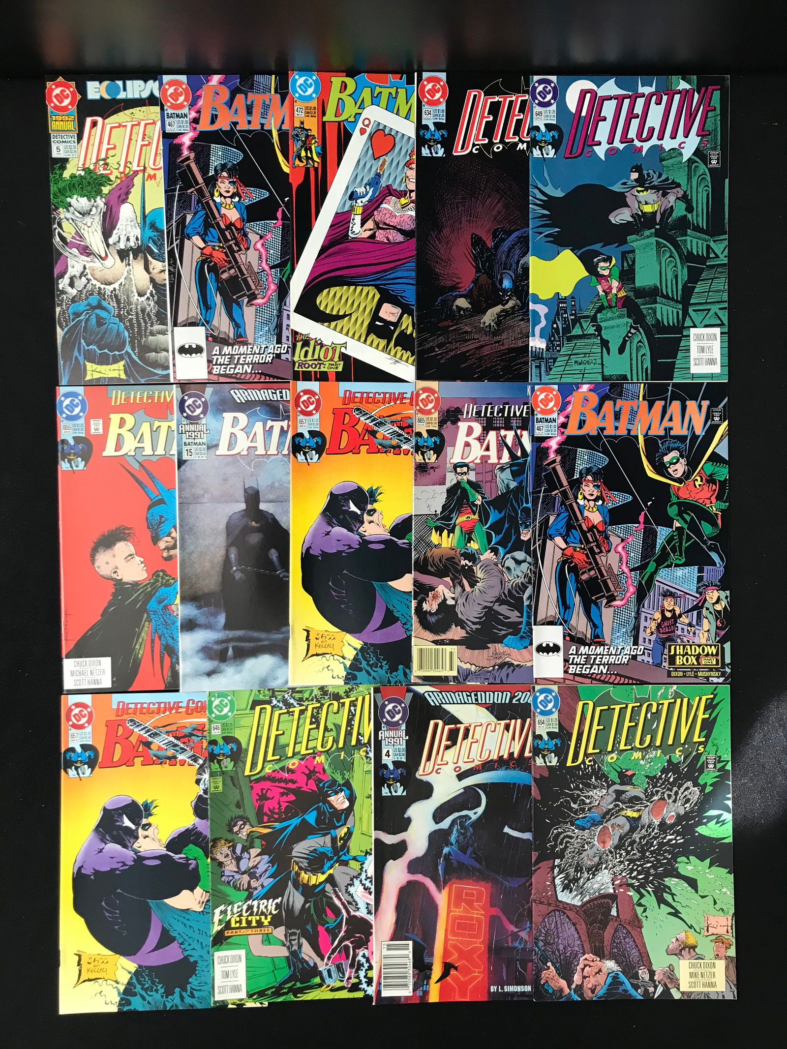 LOT OF 14 DETECTIVE BATMAN COMICS (DC COMICS) (1 of 1)