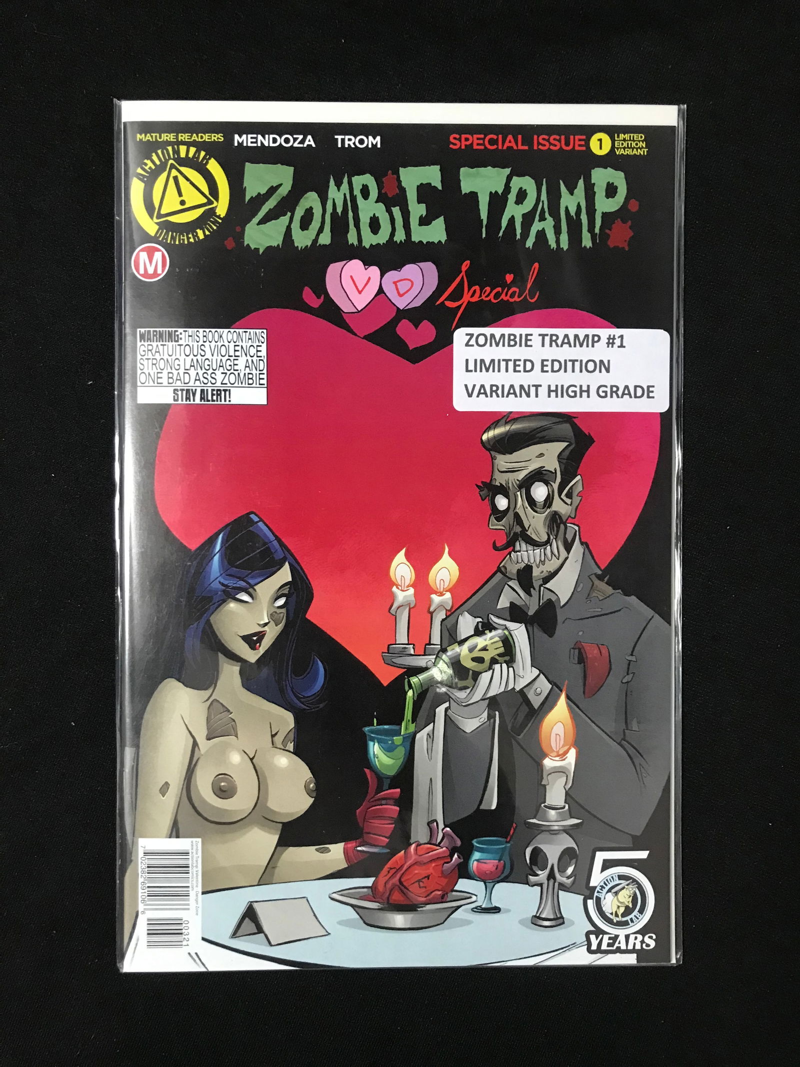 ACTION LAB COMICS NO.1 ZOMBIE TRAP LIMITED EDITION (1 of 1)
