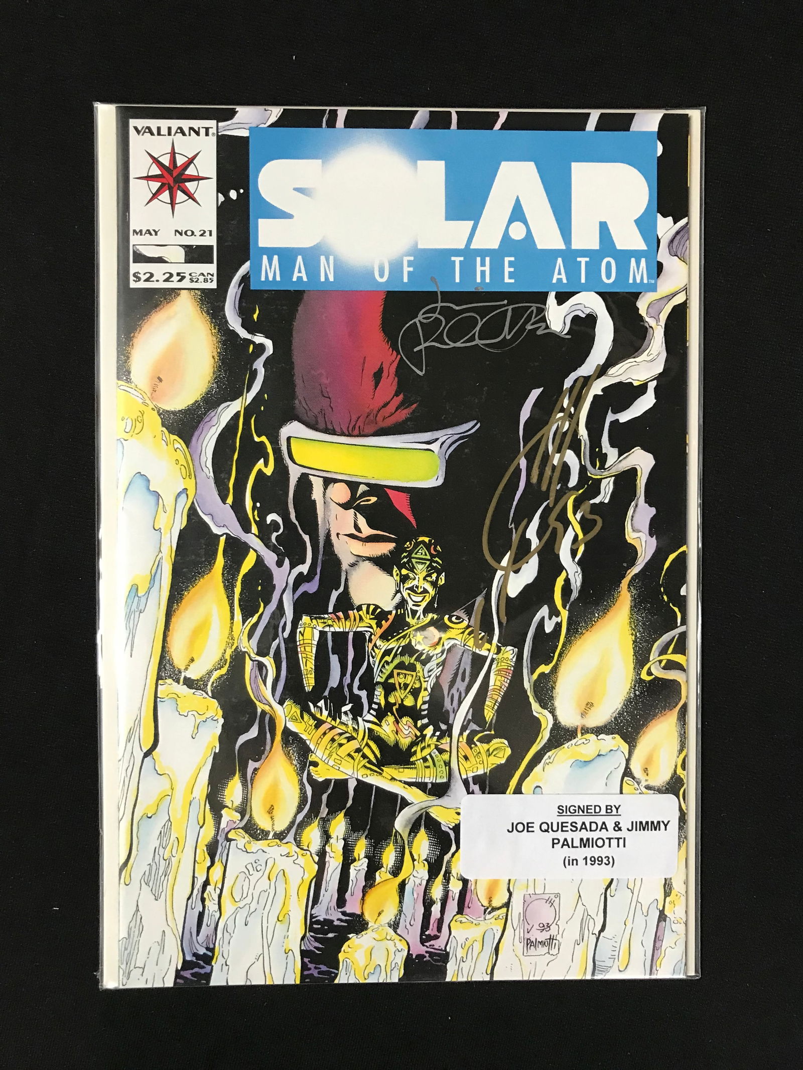 VALIANT COMICS NO.1 SOLAR MAN OF THE ATOM (1 of 1)