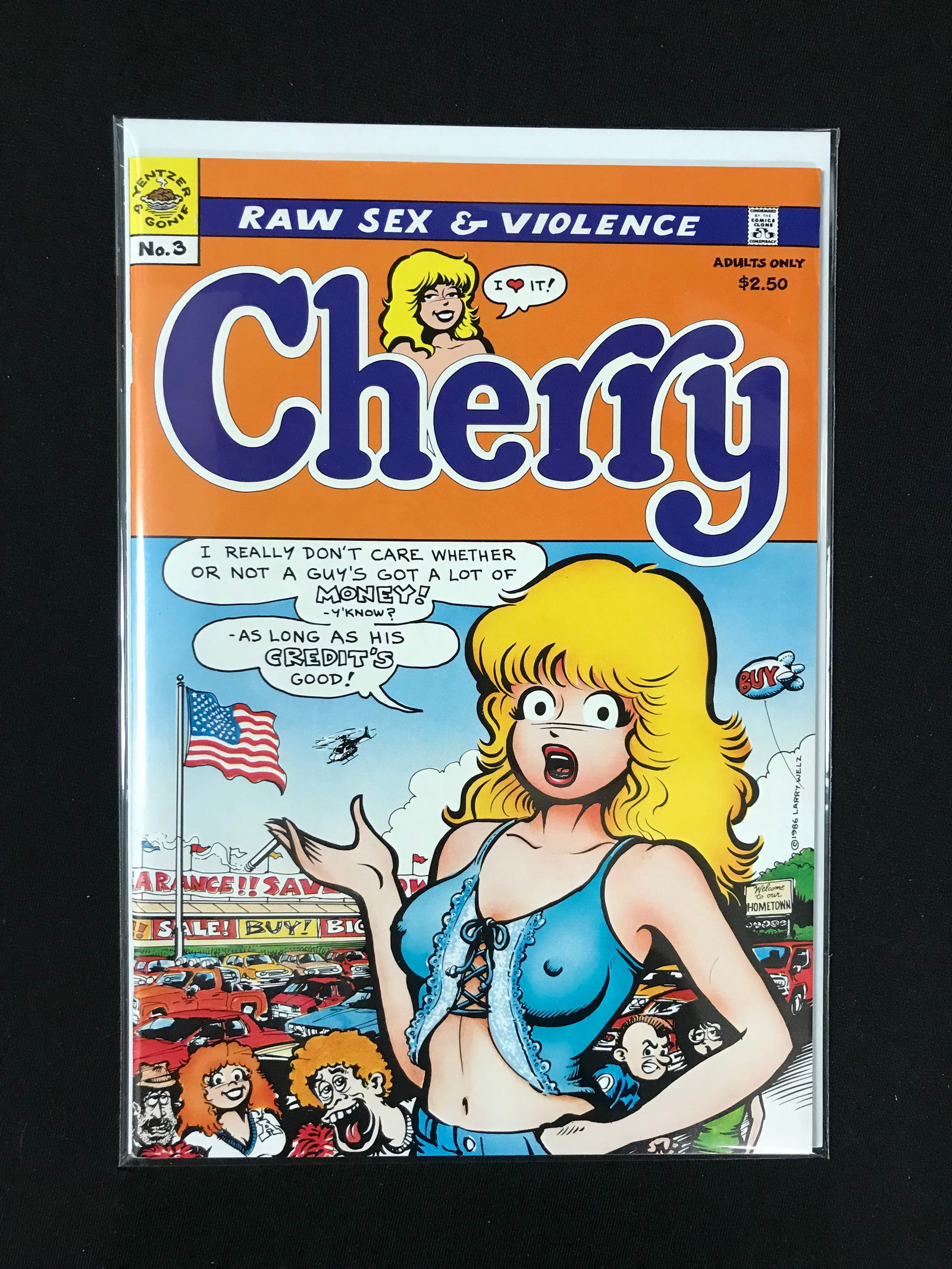 YENTZER ANDF GONIF COMICS NO.3 CHERRY (1 of 1)