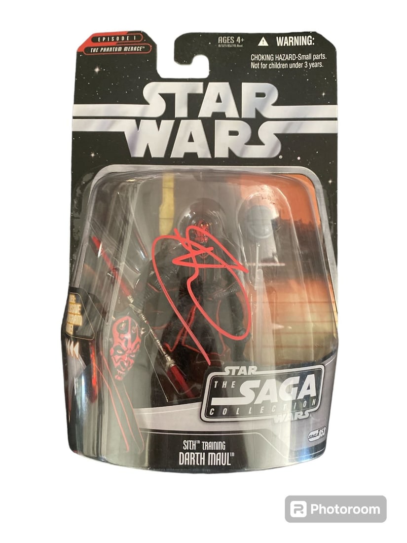 RAY PARK SIGNED STAR WARS SAGA ACTION FIGURE (WWOC COA) (1 of 1)