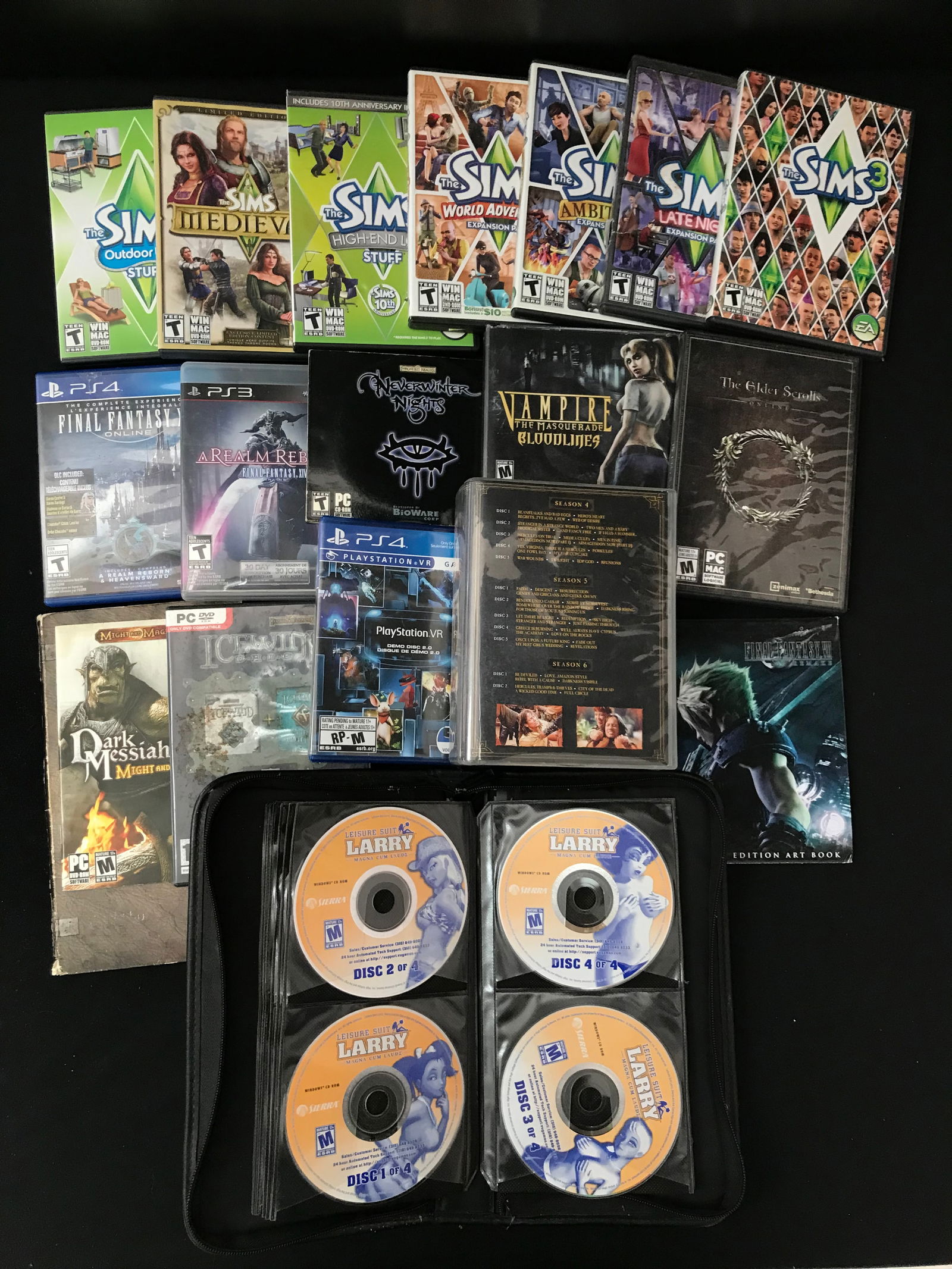 LARGE VIDEO GAME LOT (1 of 1)