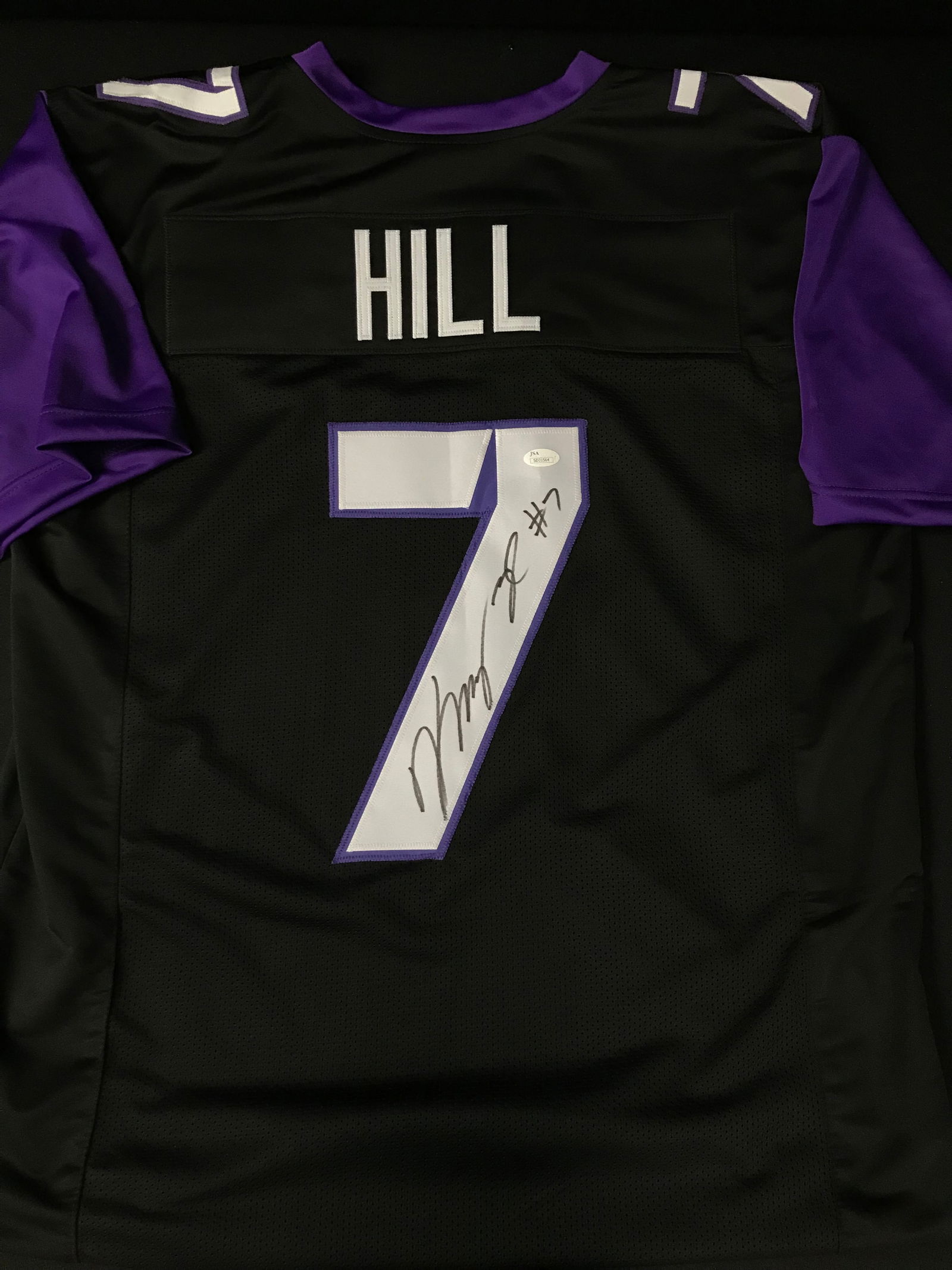 KENNY HILL SIGNED BALTIMORE RAVENS JERSEY JSA COA (1 of 3)