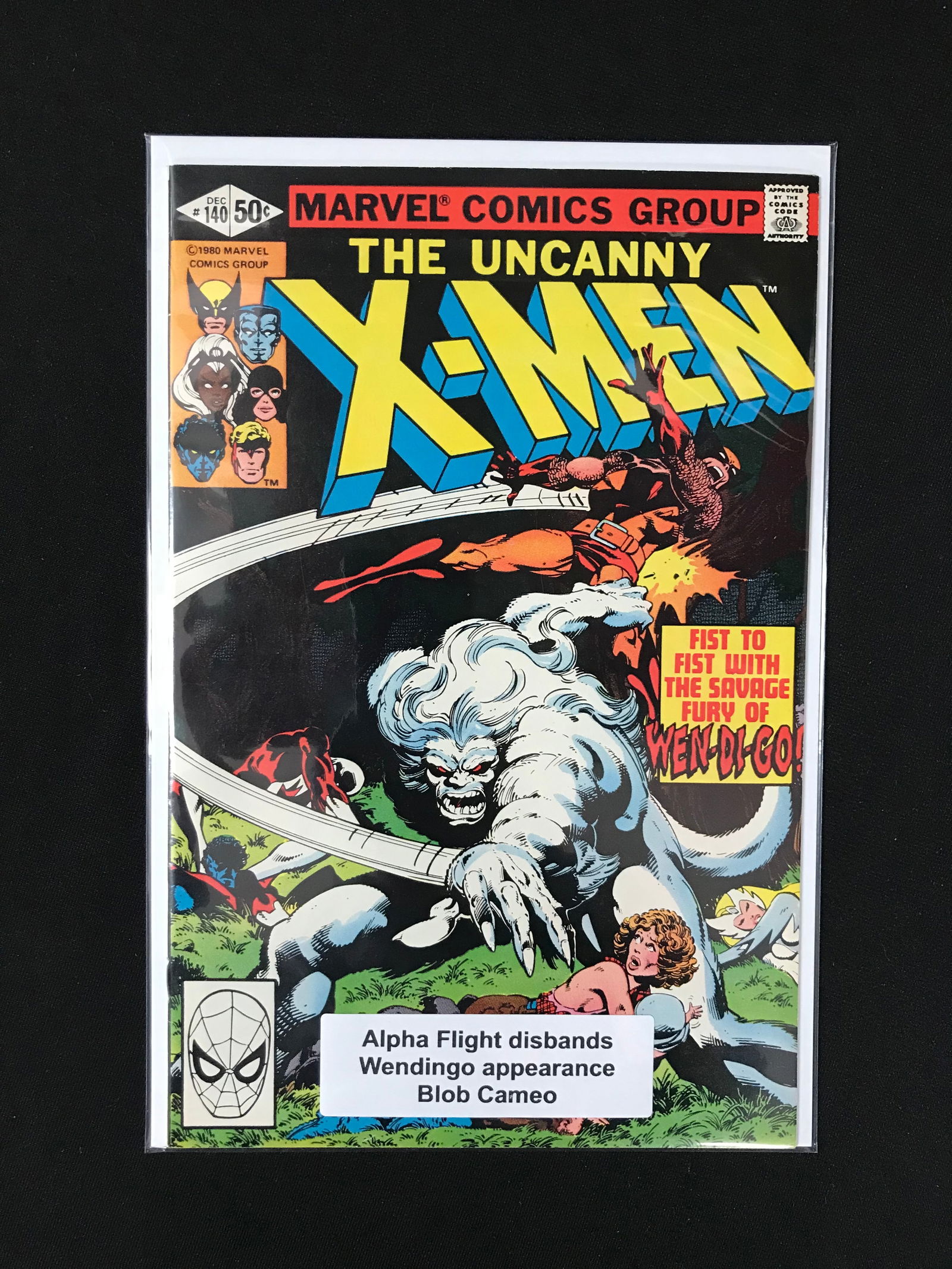 MARVEL COMICS NO.140 THE UNCANNY X-MEN: Prices are in Canadian dollars