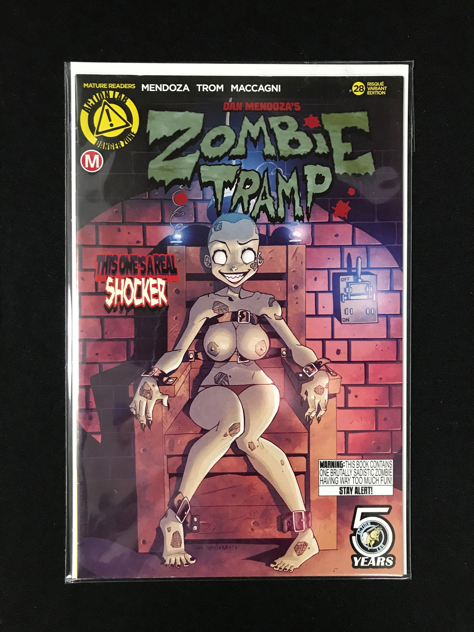 ACTION LAB COMICS NO.28 ZOMBIE TRAMP (1 of 1)