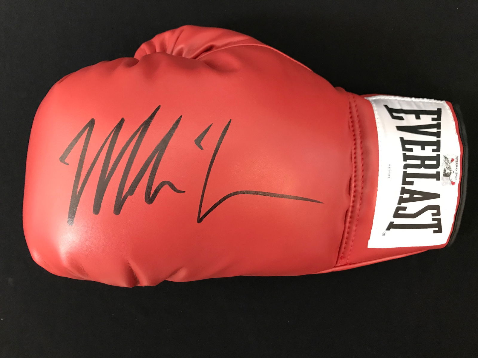 MIKE TYSON SIGNED BOXING GLOVE FITERMAN SPORTS COA (1 of 2)