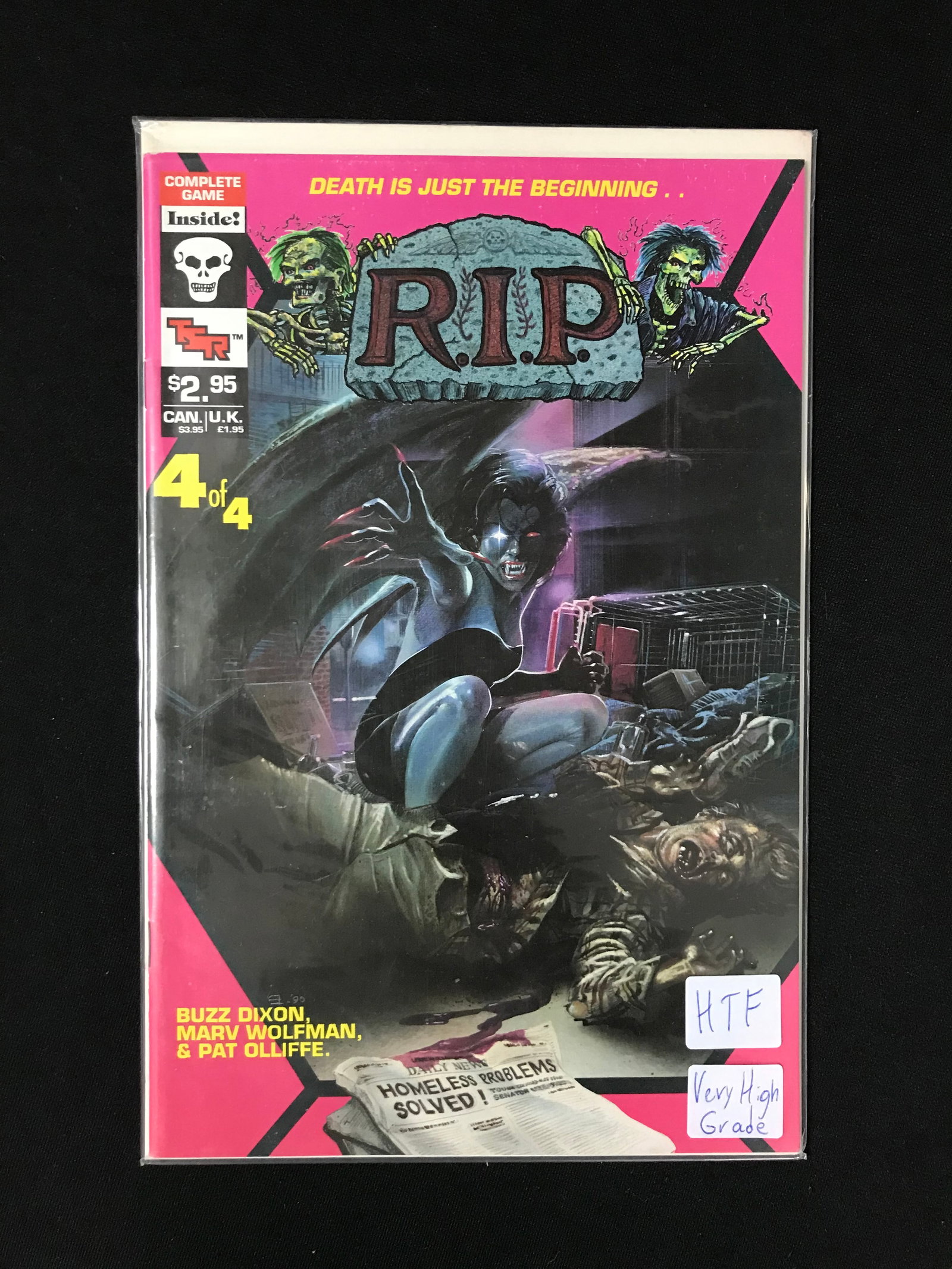 TSR COMICS NO.4 OF 4 R.I.P: Prices are in Canadian dollars