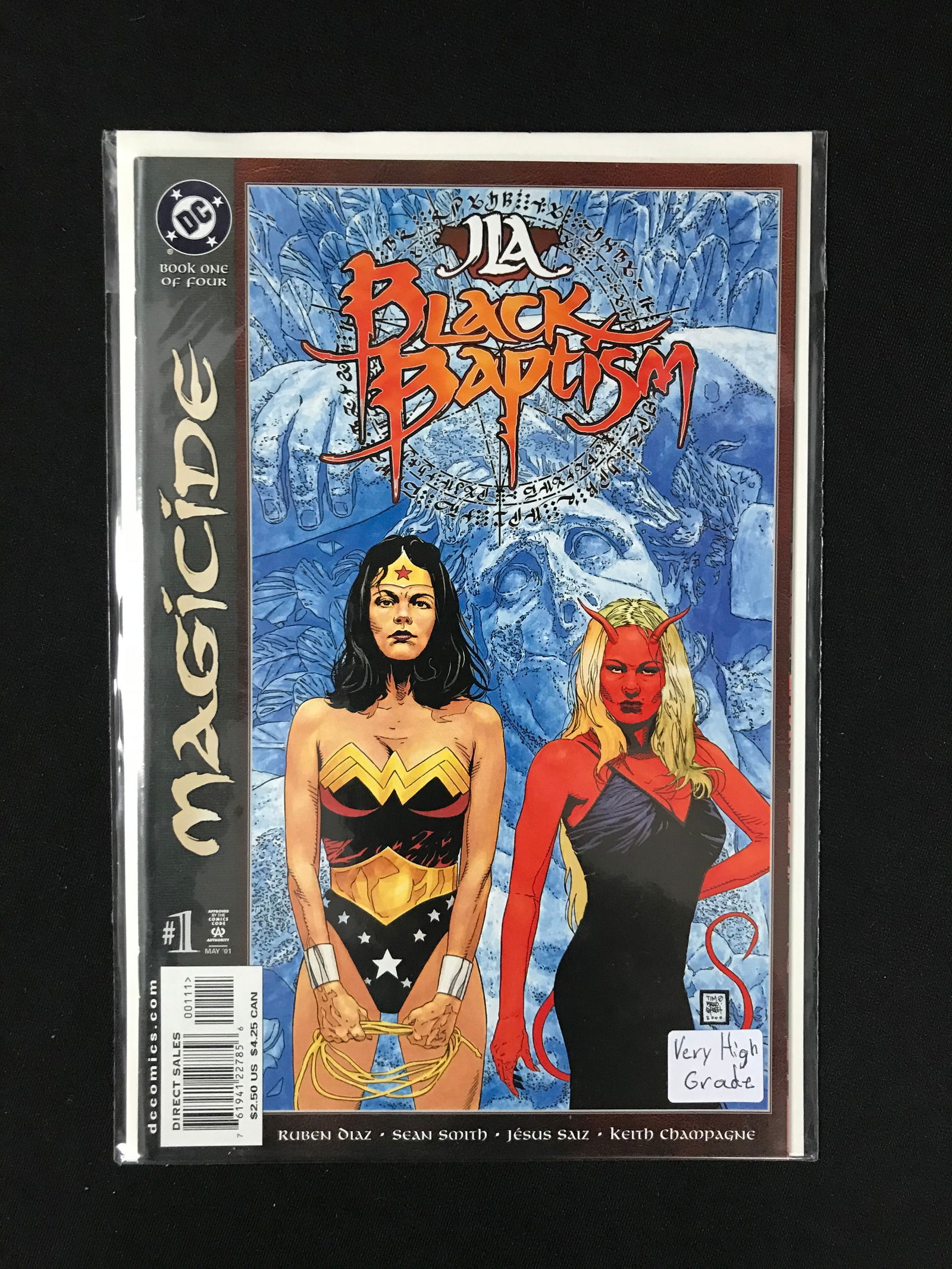 DC COMICS NO.1 JLA BLACK BAPTISM (1 of 1)