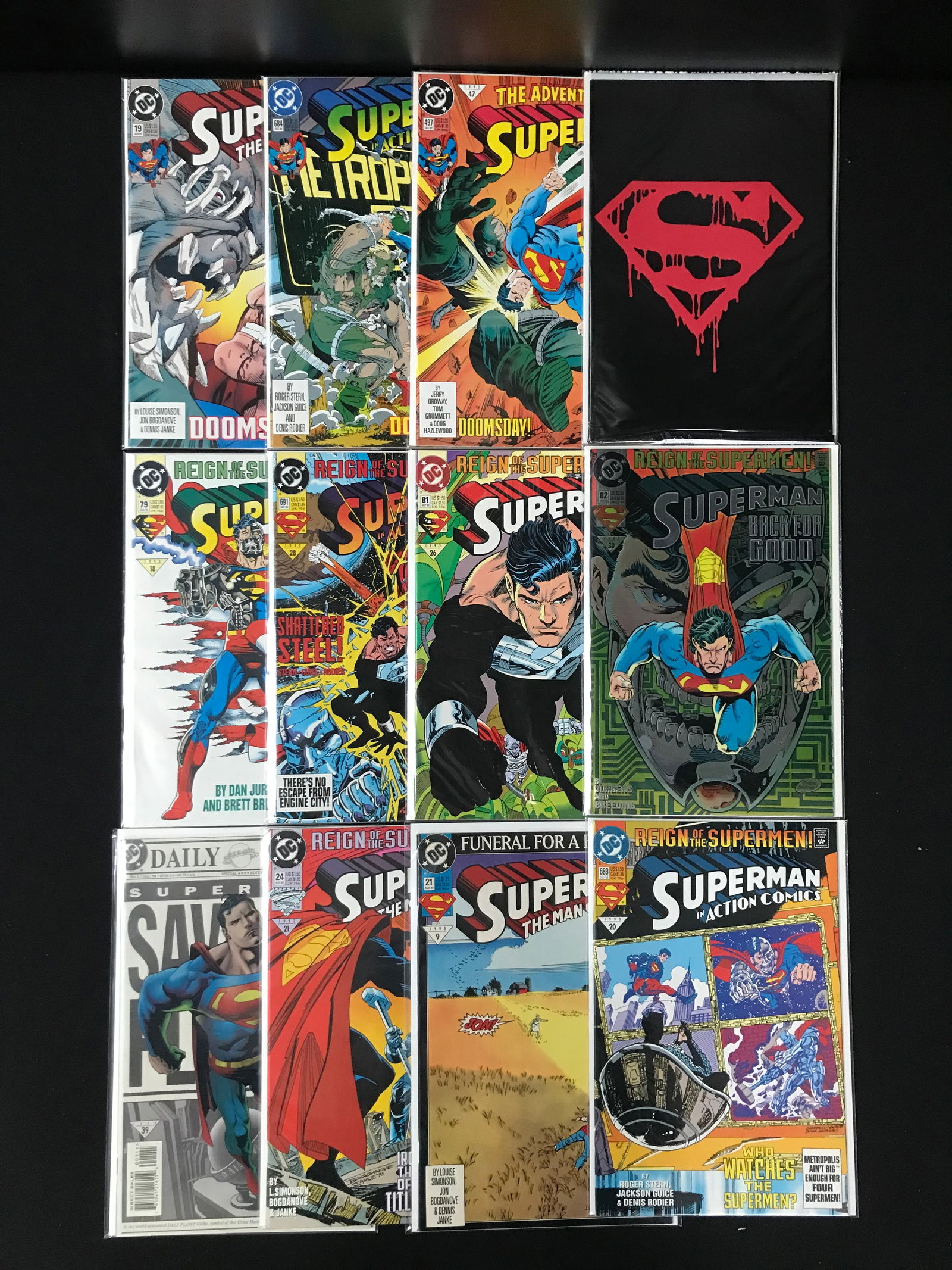 LOT OF 12 SUPERMAN COMICS (DC COMICS) (1 of 1)
