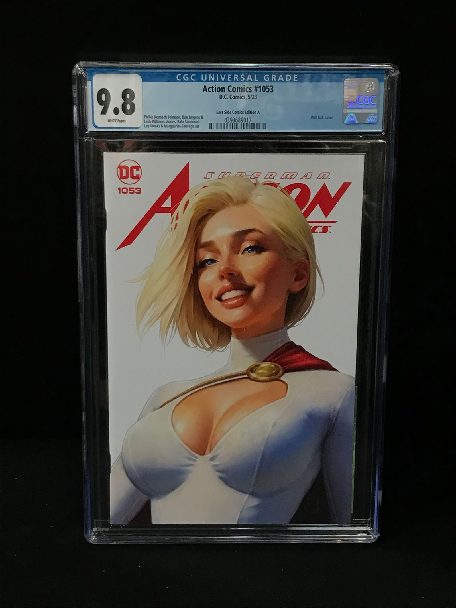 DC COMICS NO.1053 ACTION COMICS CGC GRADED 9.8 (1 of 1)