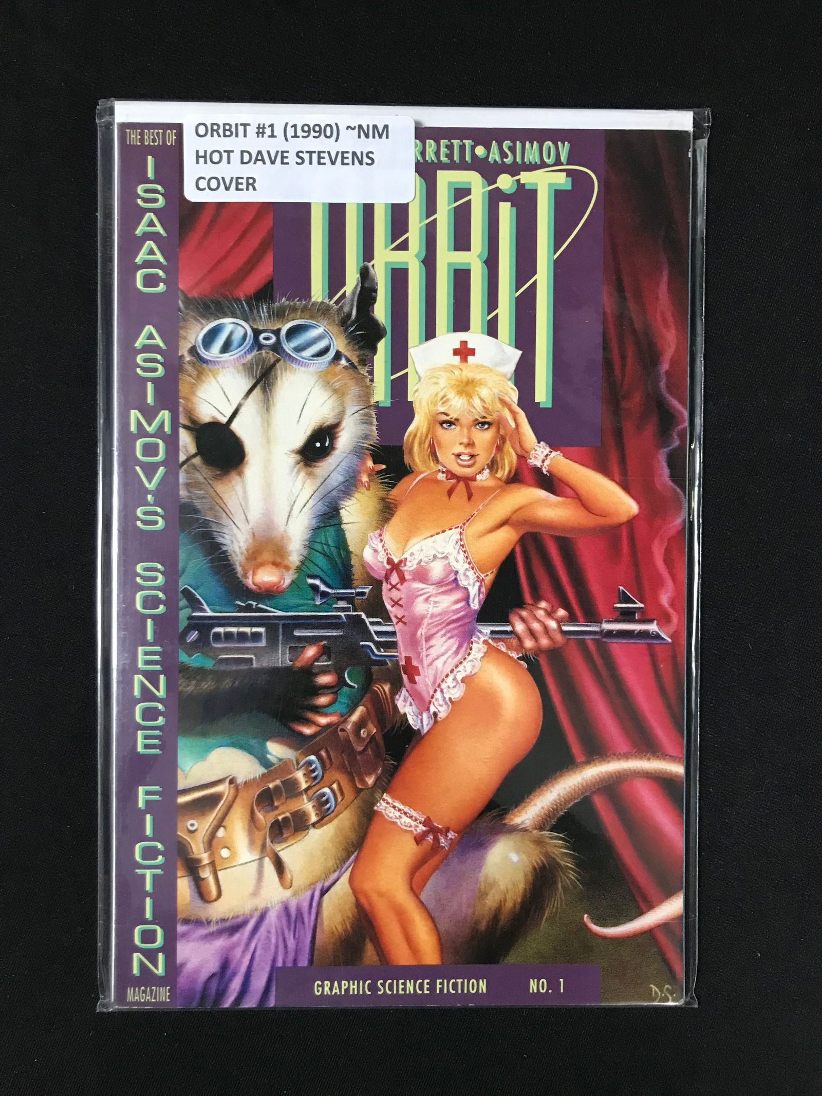 DAVE STEVENS COMICS NO.1 ORBIT (1 of 1)