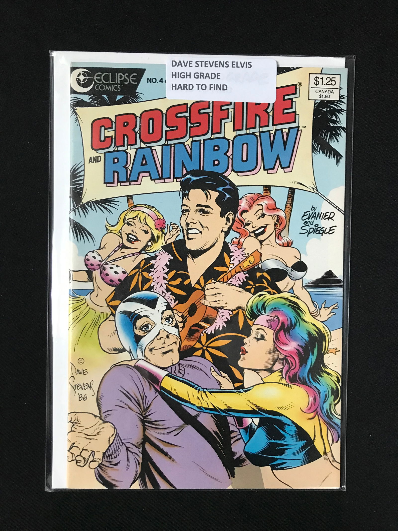 ECLIPSE COMICS NO.4 CROSSFIRE AND RAINBOW (1 of 1)