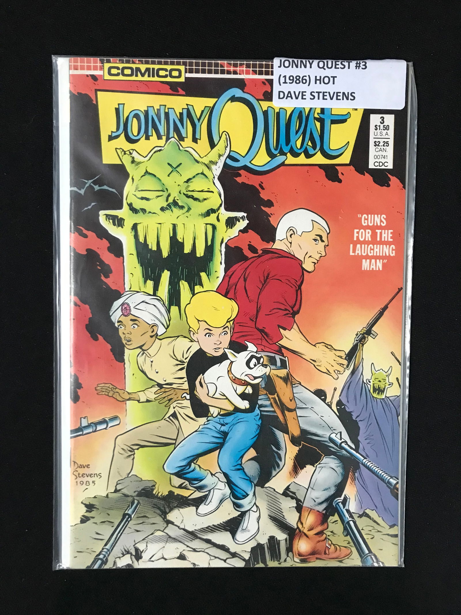 COMICO COMICS NO.3 JOHNNY QUEST (1 of 1)
