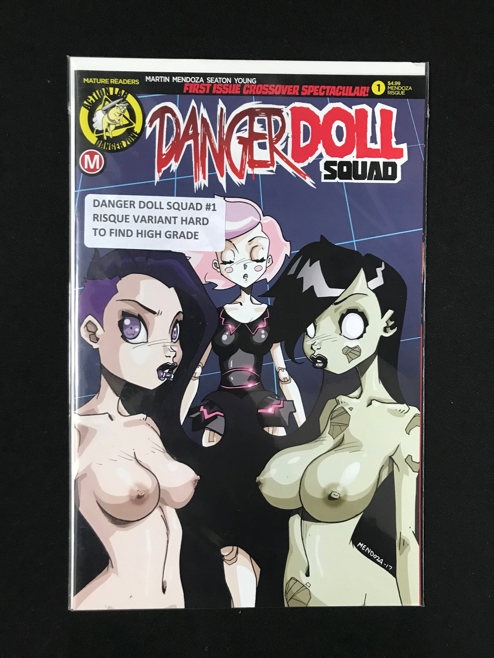 ACTION COMICS NO.1 DANGER DOLL SQUAD RISQUE VARIANT: Prices are in Canadian dollars