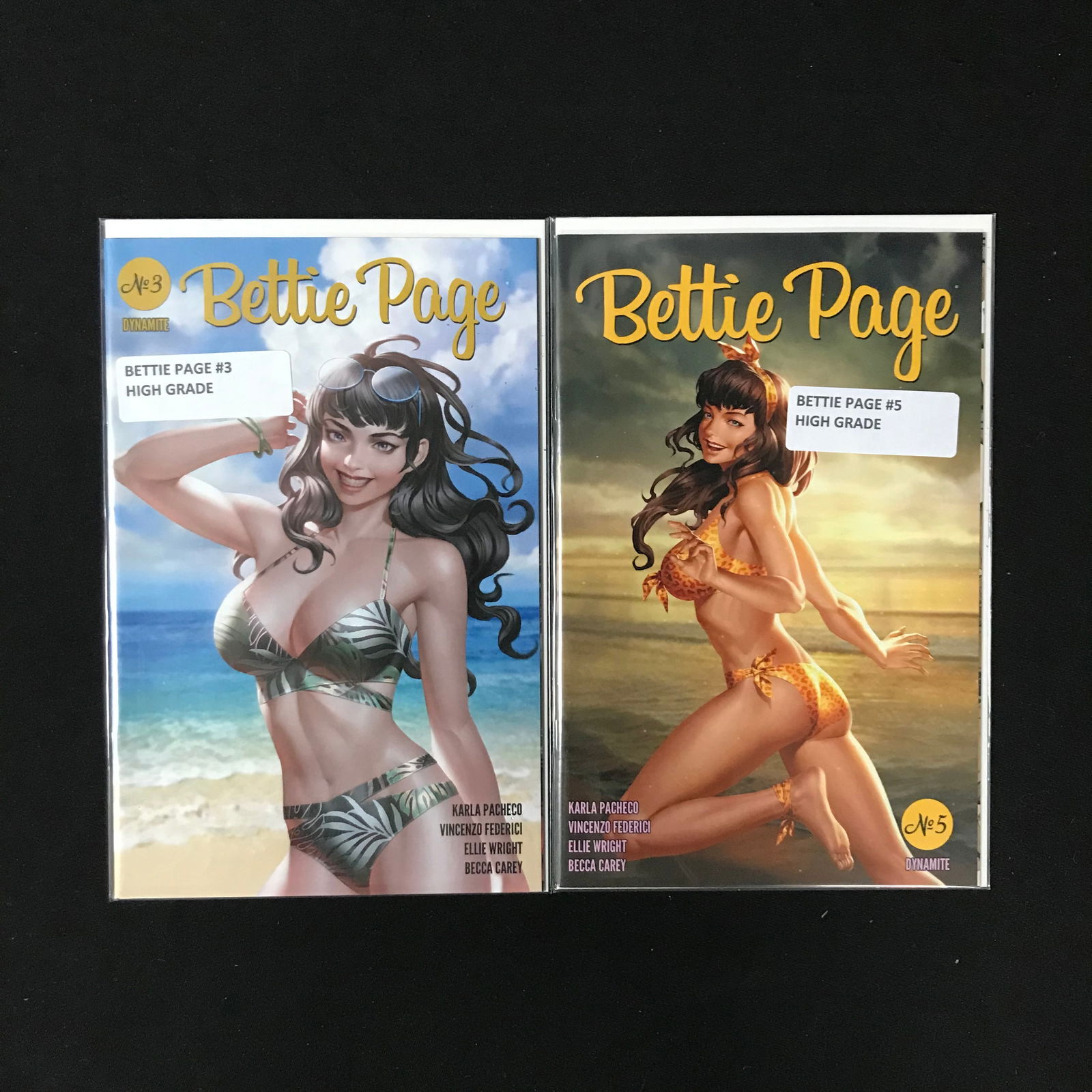 LOT OF 2 BETTY PAGE COMICS (INDI) (1 of 1)