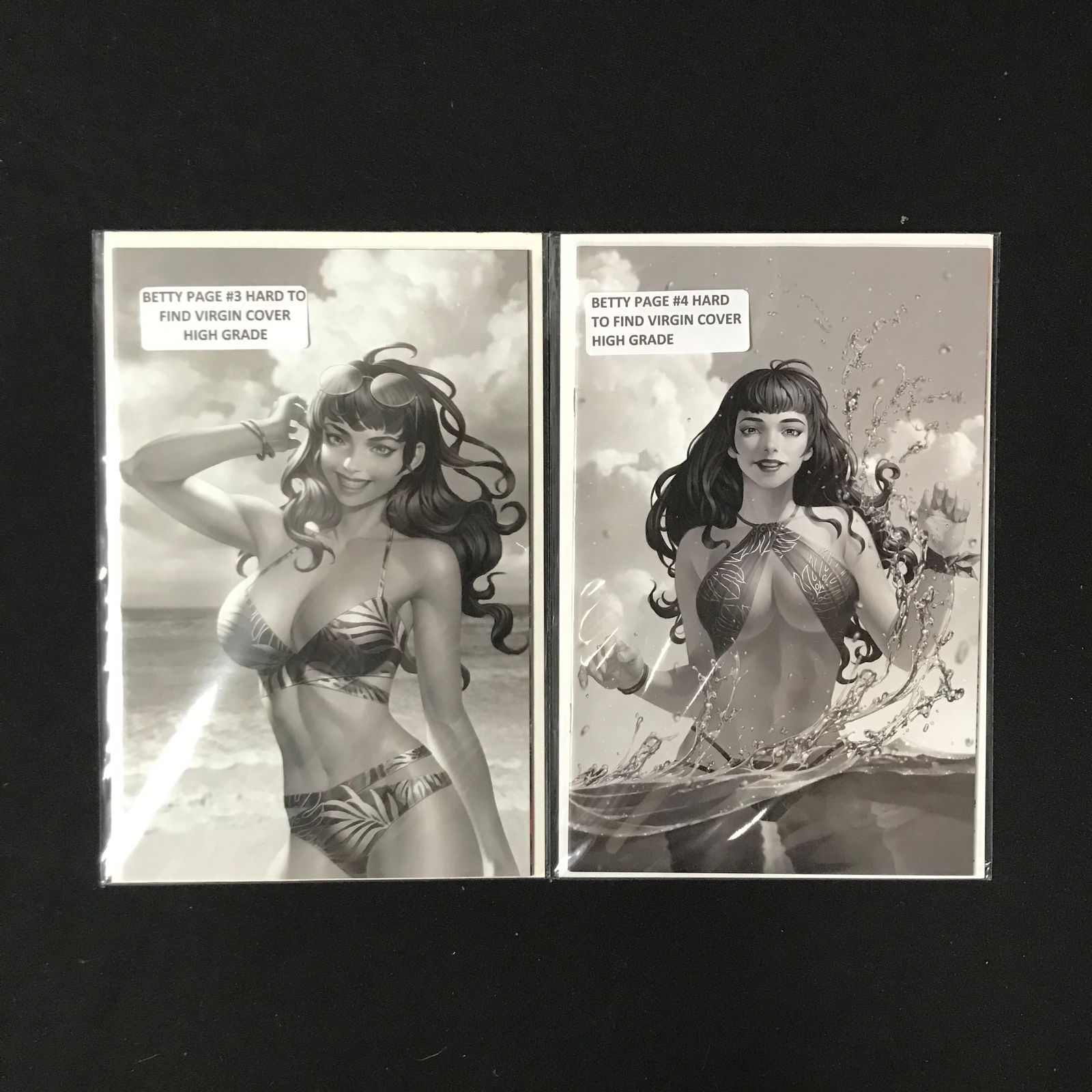 LOT OF 2 BETTY PAGE COMICS (INDI) (1 of 1)