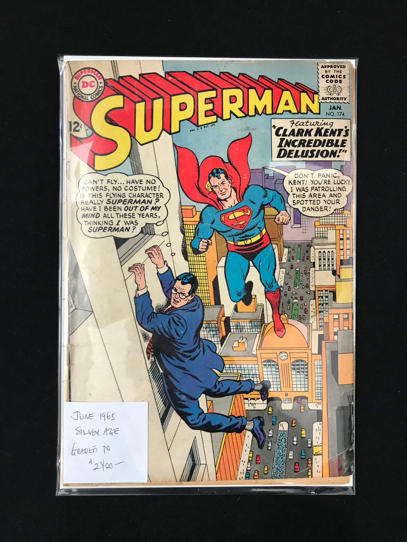 DC COMICS NO.174 SUPERMAN: Prices are in Canadian dollars