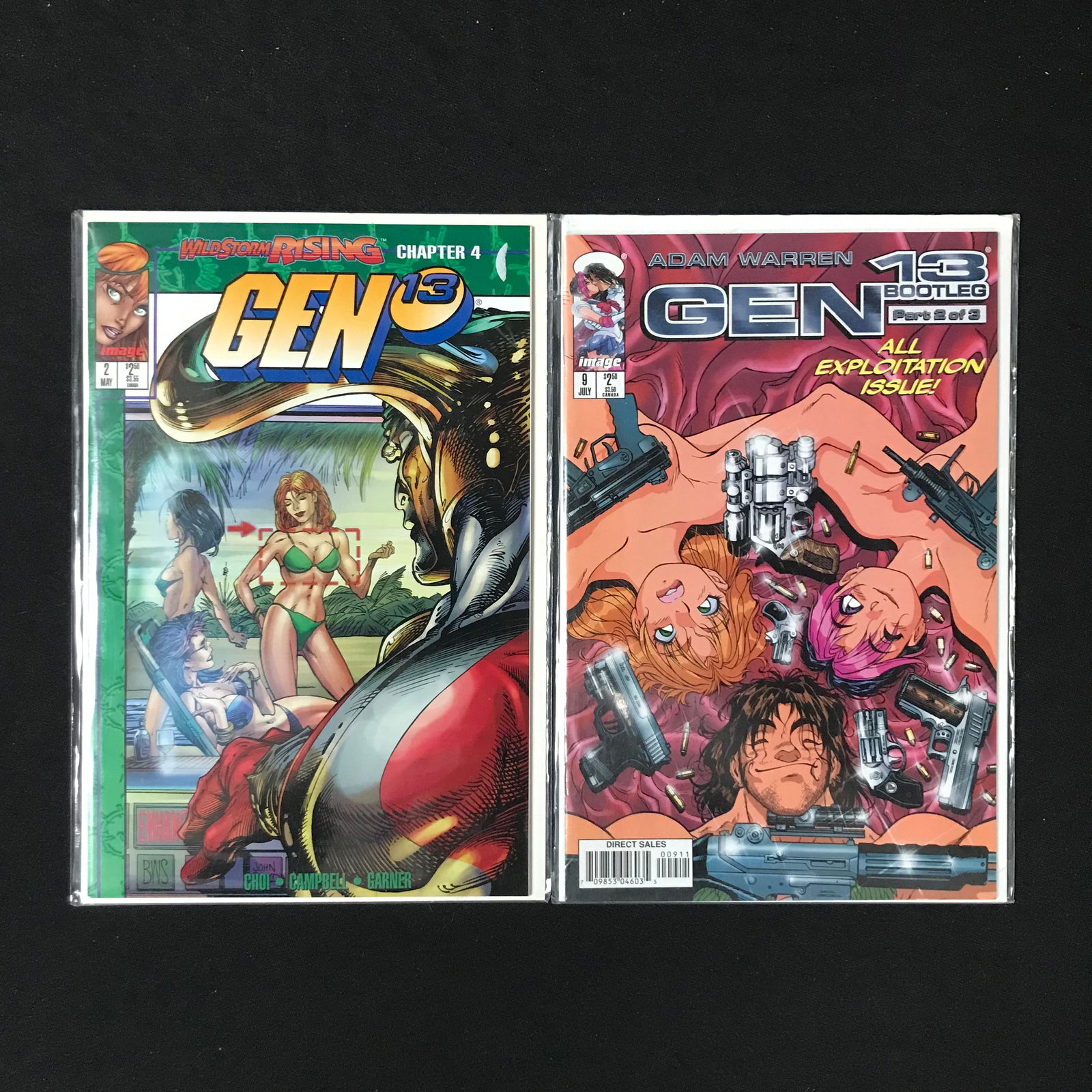 GEN COMICS #2 AND #9 (IMAGE COMICS) (1 of 1)
