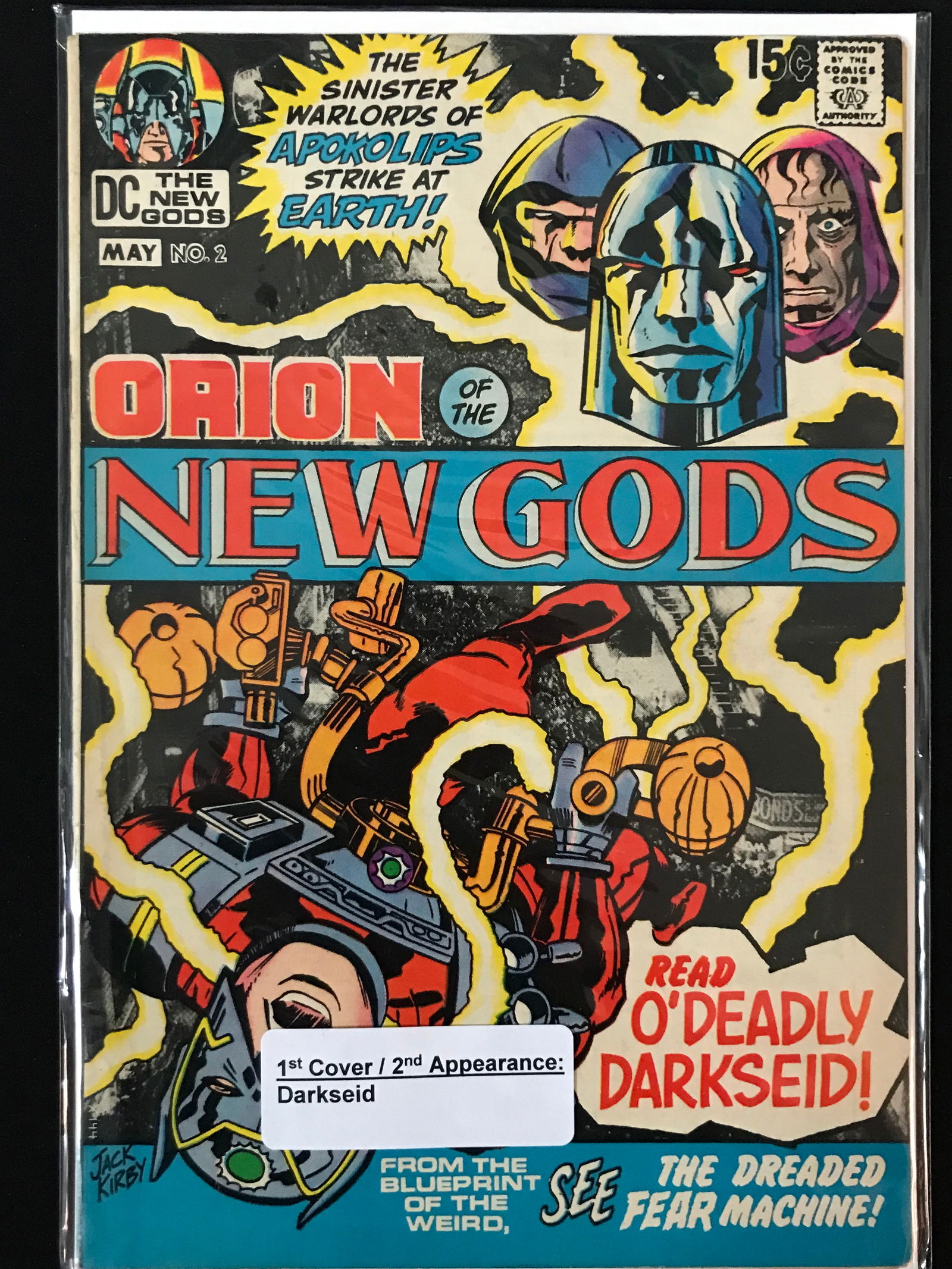 DC COMICS NO.2 ORION OF THE NEW GODS (1 of 1)